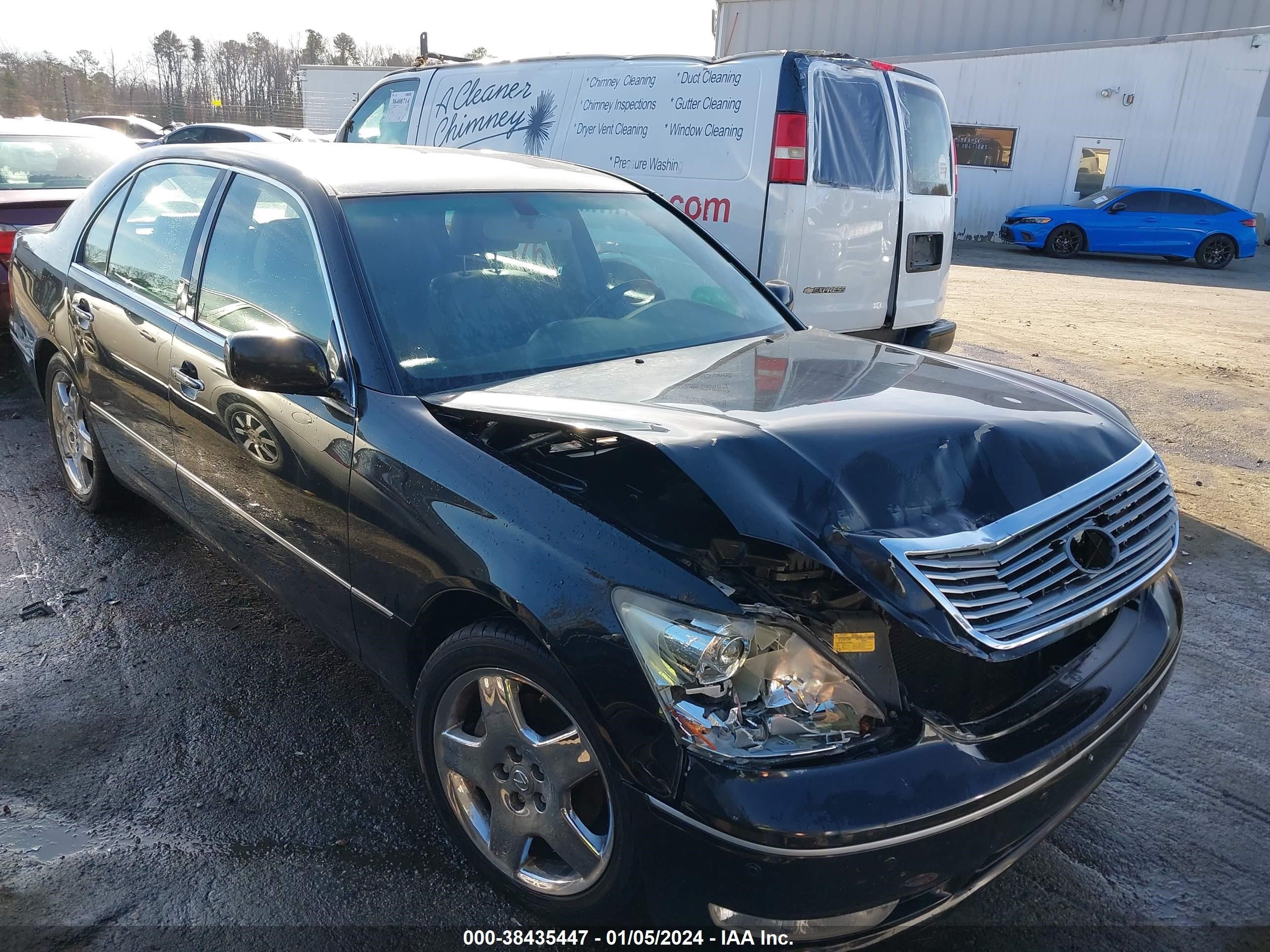 LEXUS LS 2005 jthbn36f155012190