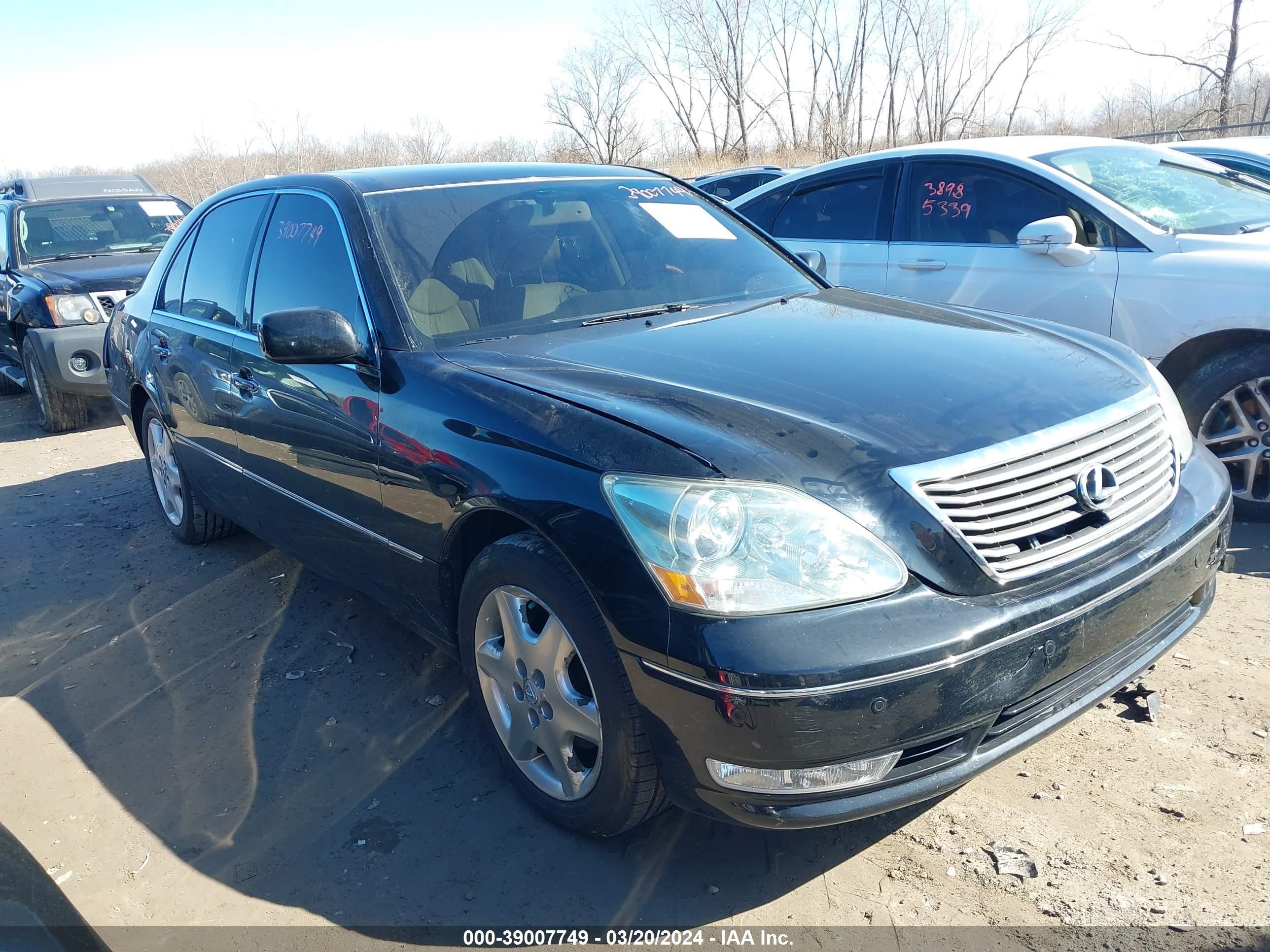 LEXUS LS 2005 jthbn36f255001974