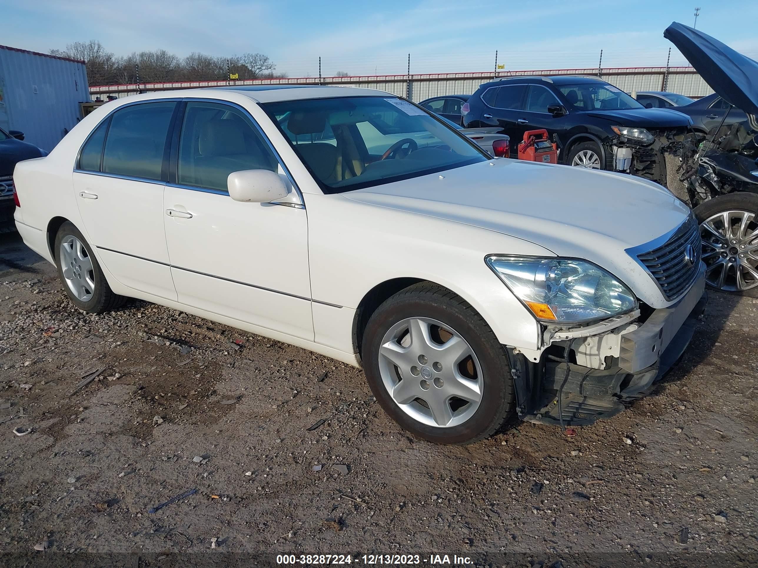 LEXUS LS 2005 jthbn36f655000245