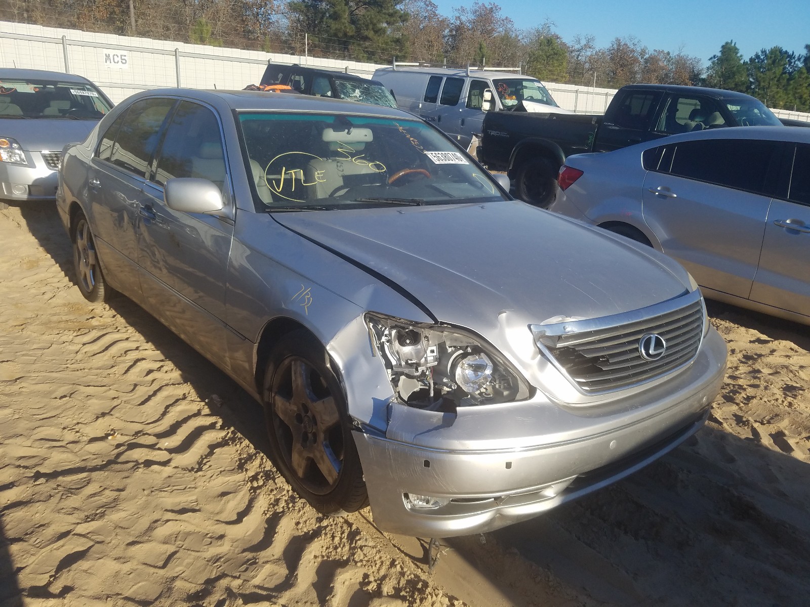 LEXUS LS 430 2006 jthbn36f665042058