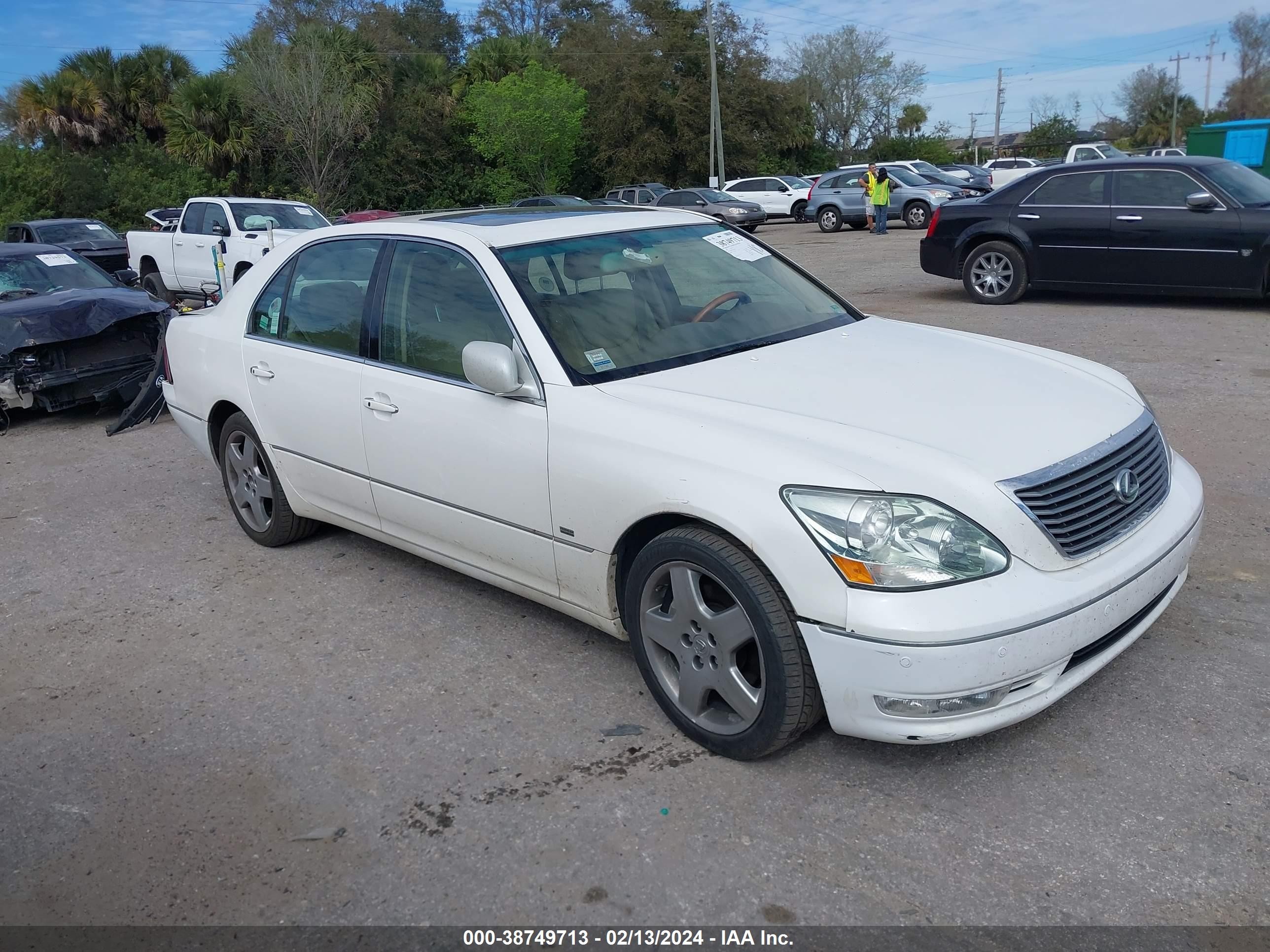 LEXUS LS 2005 jthbn36f750179859