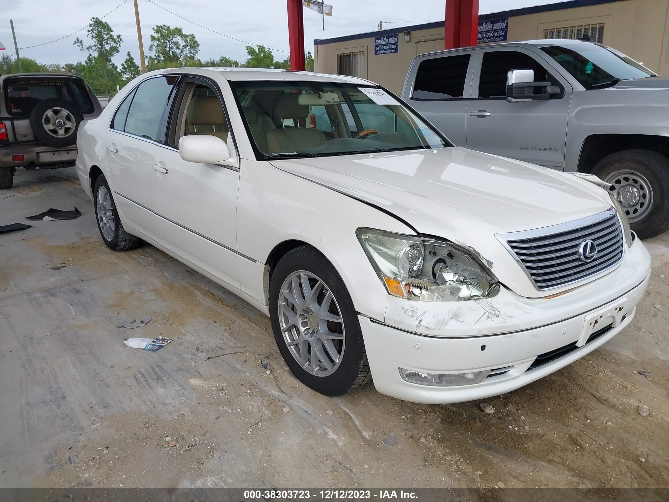 LEXUS LS 2004 jthbn36f940138020