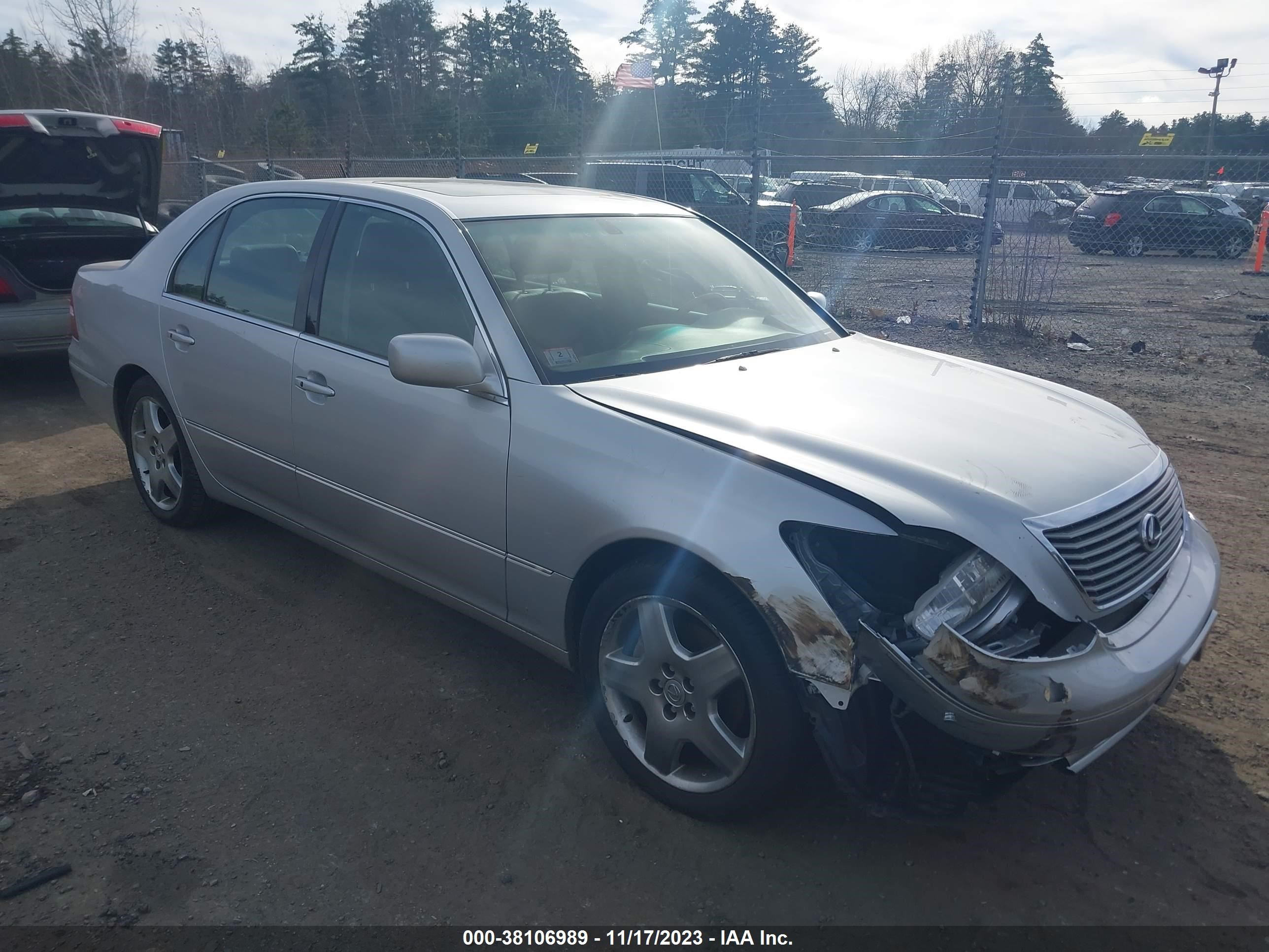 LEXUS LS 2005 jthbn36fx55010566