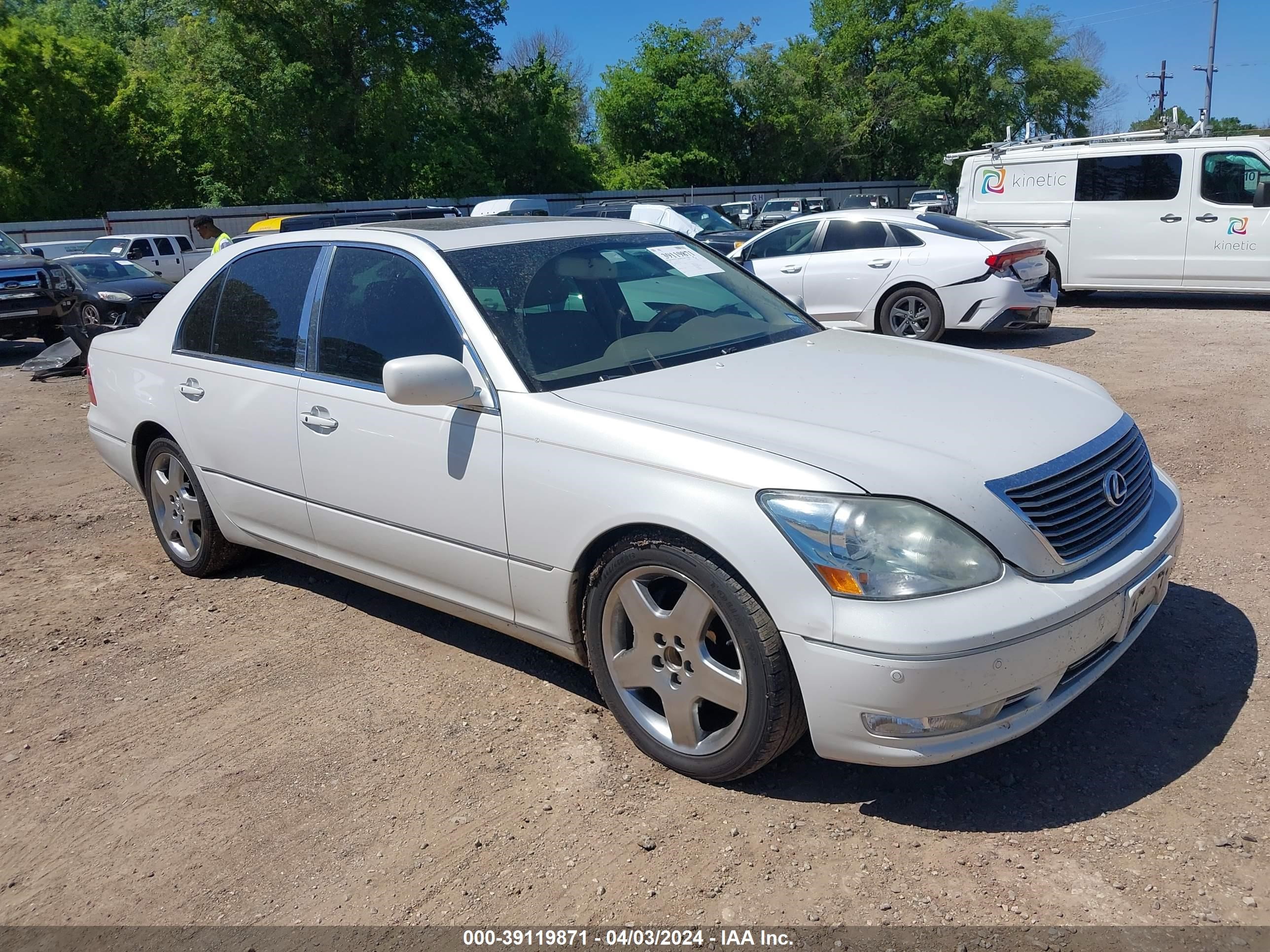 LEXUS LS 2005 jthbn36fx55010776