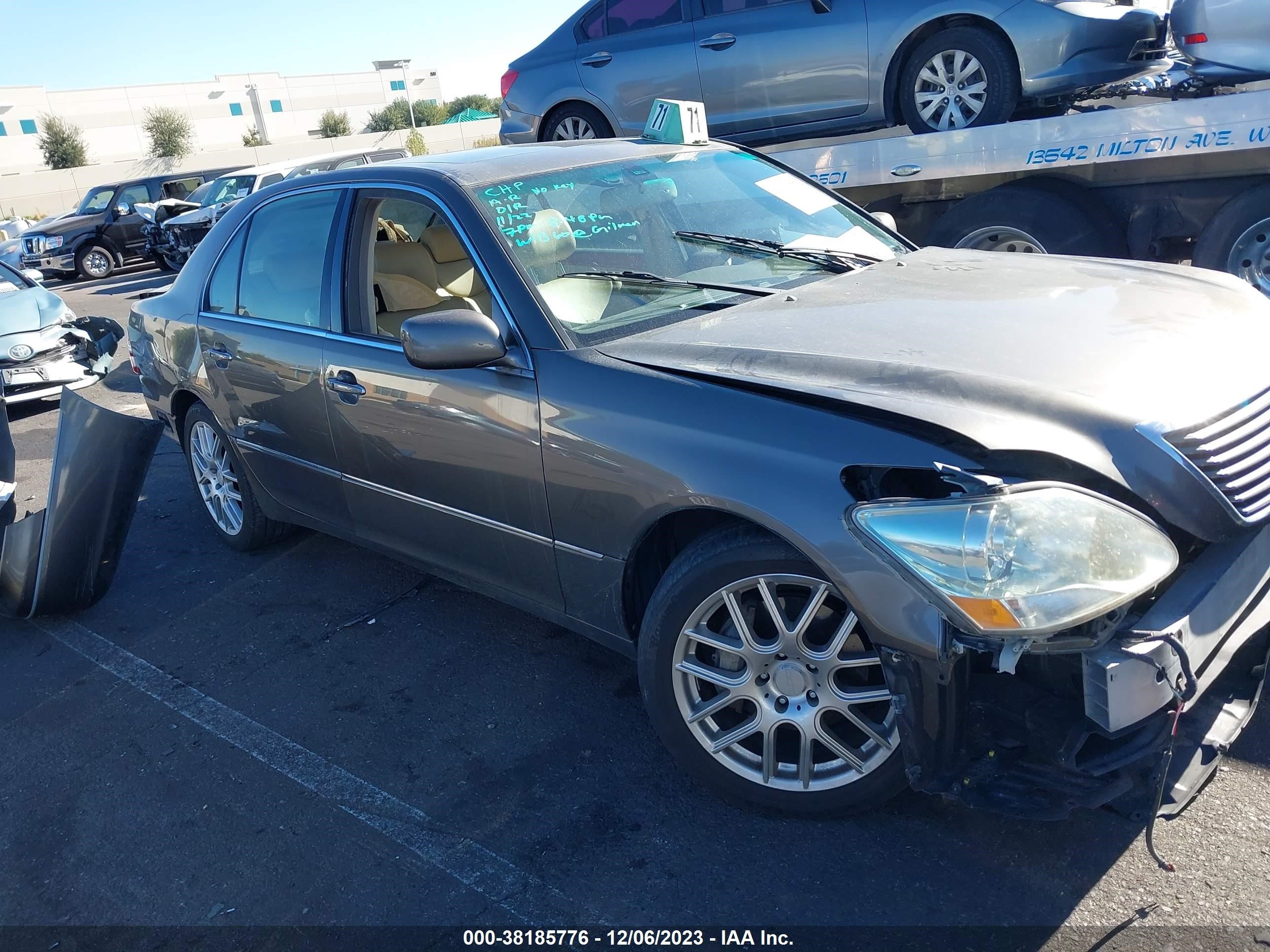 LEXUS LS 2006 jthbn36fx65039924