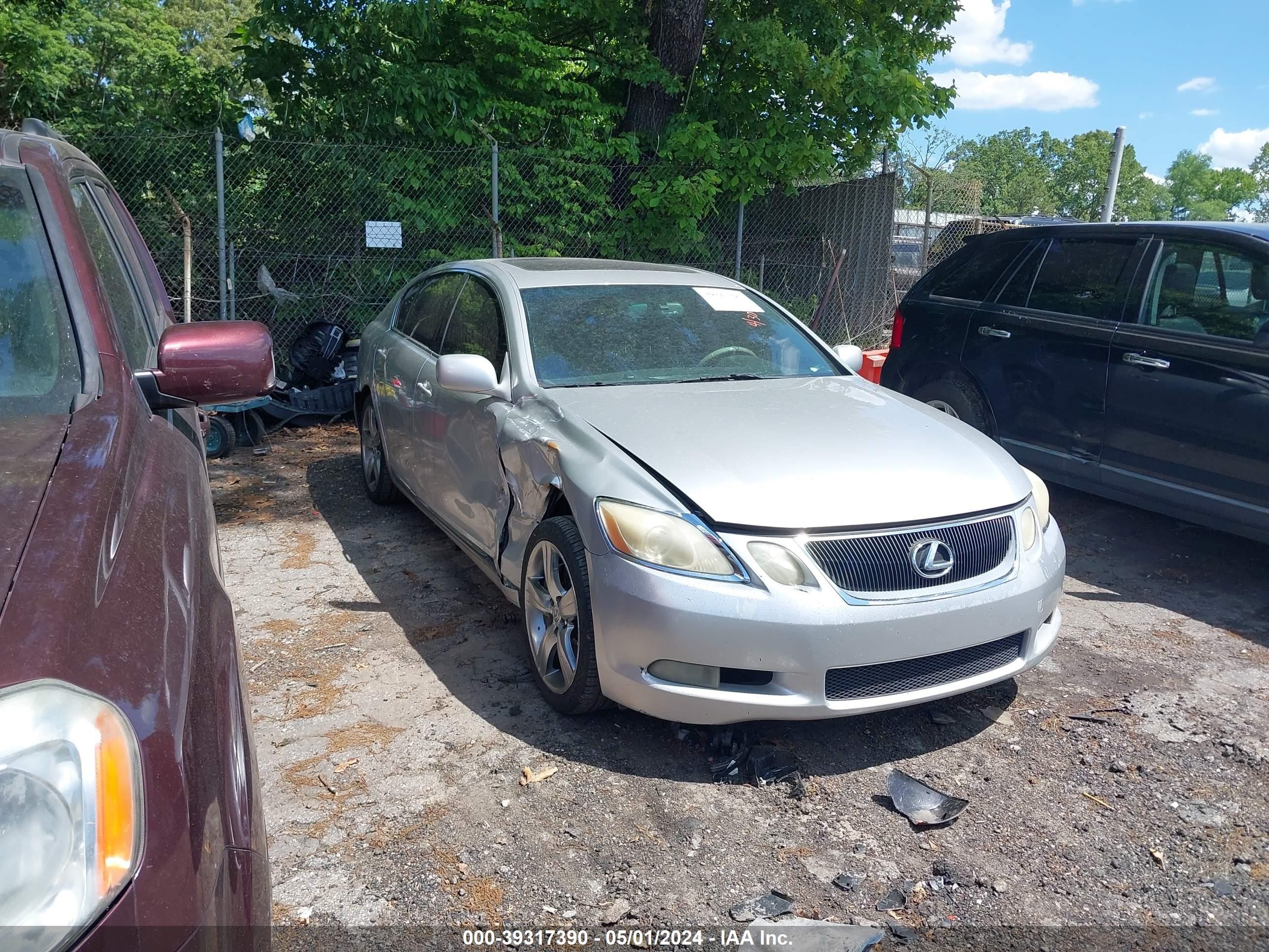 LEXUS GS 2006 jthbn96s465008670