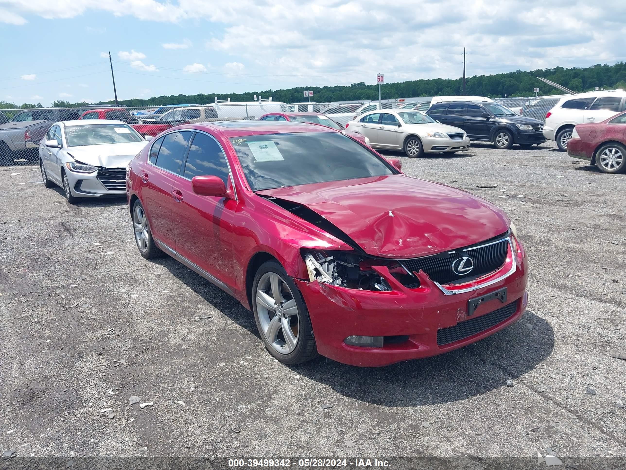 LEXUS GS 2006 jthbn96s965008017