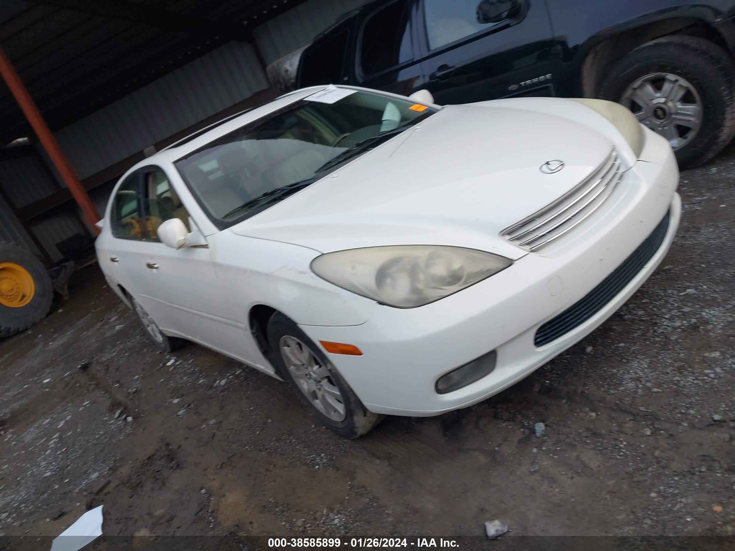 LEXUS ES 2003 jthbs30gx30119876