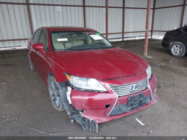 LEXUS ES 300H 2013 jthbw1gg0d2032293