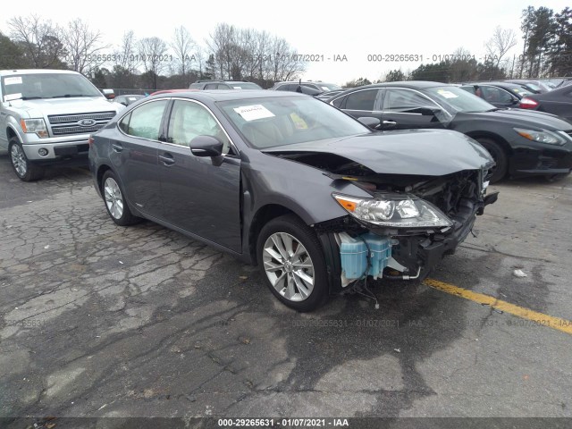 LEXUS ES 300H 2014 jthbw1gg0e2074030