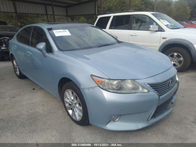 LEXUS ES 300H 2013 jthbw1gg1d2027734