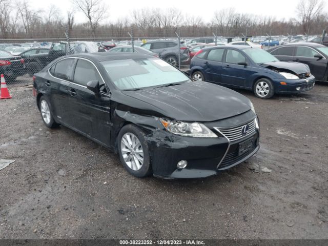 LEXUS ES 300H 2013 jthbw1gg2d2009159