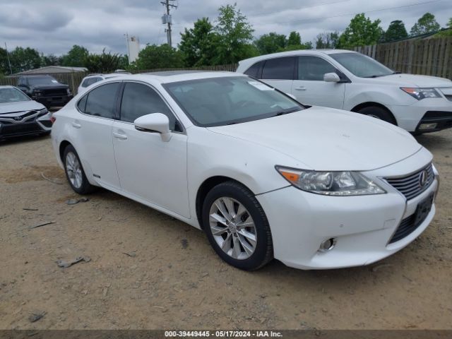 LEXUS ES 2013 jthbw1gg2d2024244