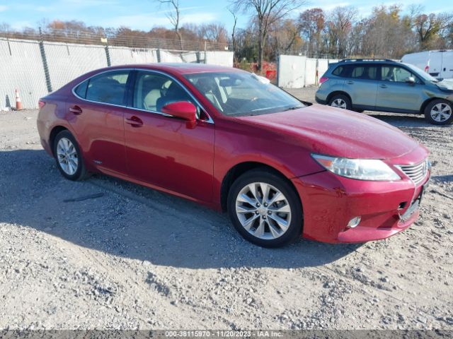 LEXUS ES 300H 2013 jthbw1gg3d2030795