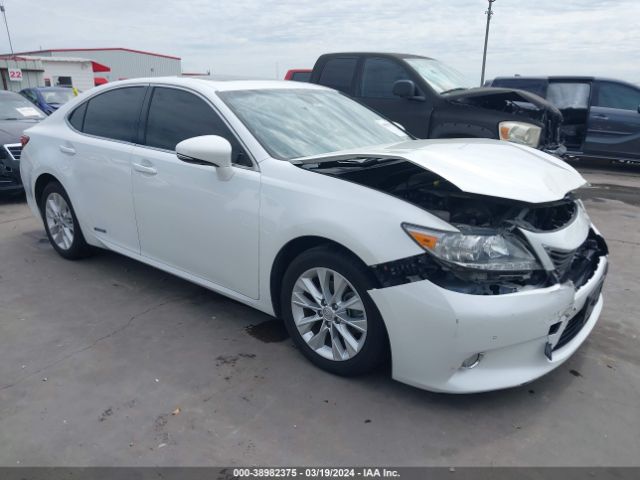 LEXUS ES 300H 2013 jthbw1gg5d2028630