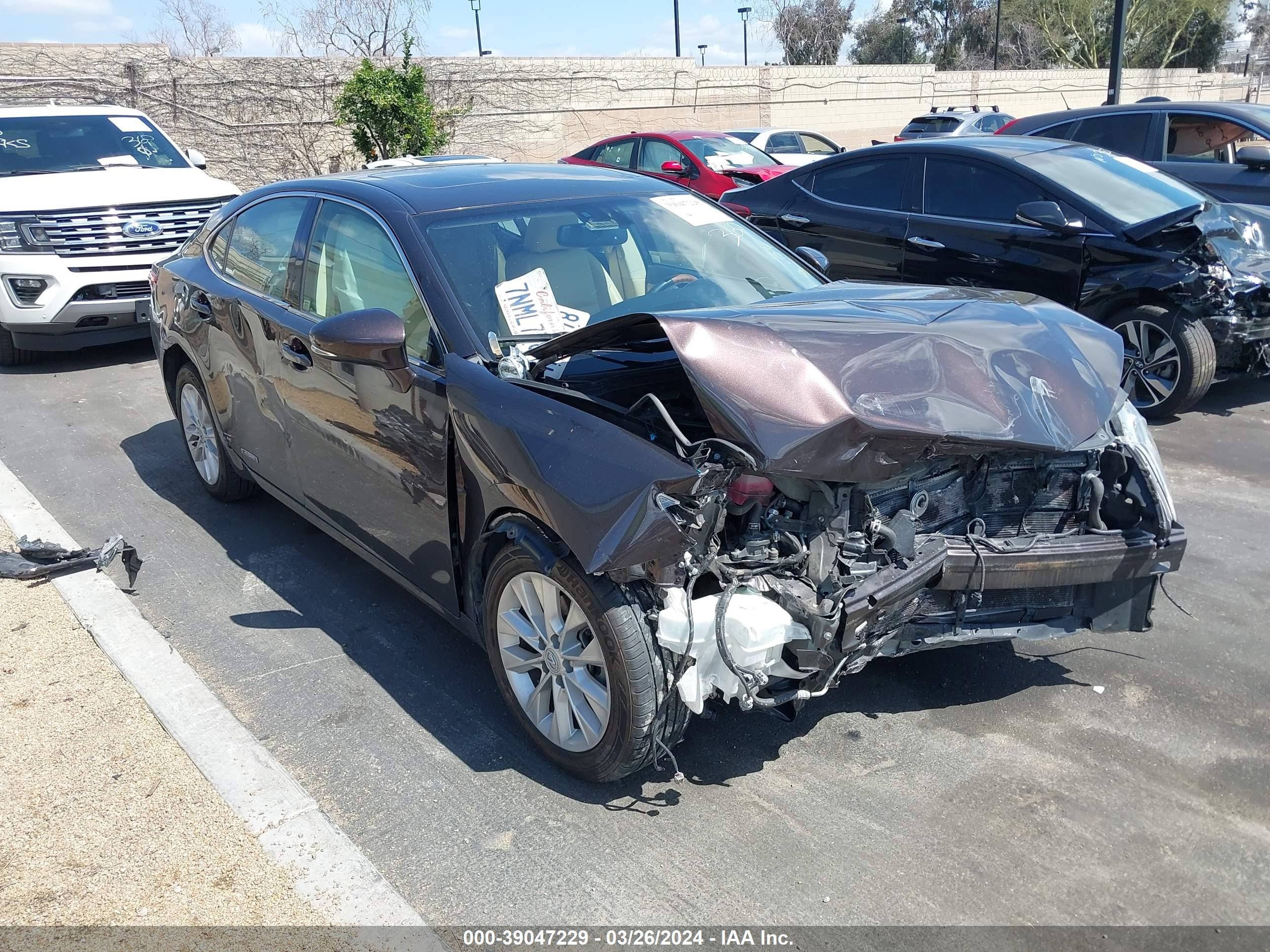 LEXUS ES 2013 jthbw1gg6d2008354