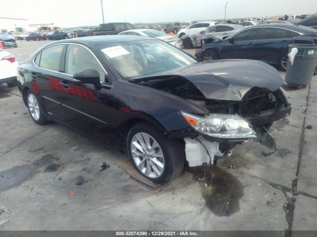 LEXUS ES 300H 2013 jthbw1gg7e2039419