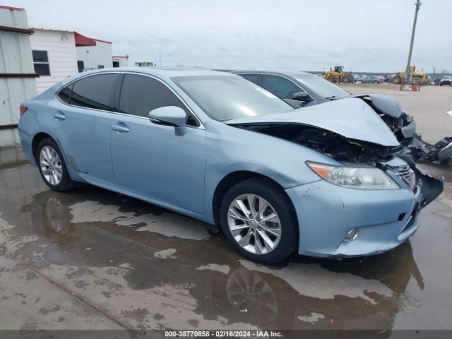 LEXUS ES 300H 2013 jthbw1gg8d2004273