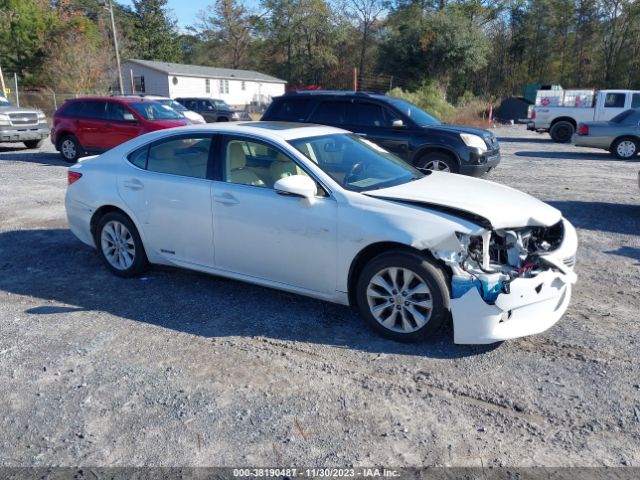 LEXUS ES 300H 2013 jthbw1gg8d2031120