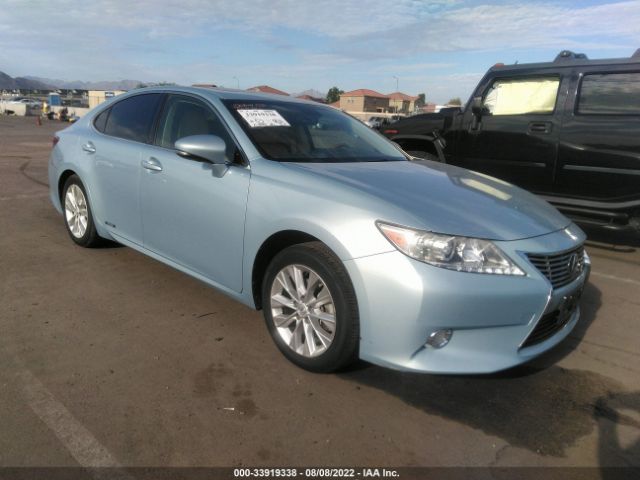 LEXUS ES 300H 2013 jthbw1gg9d2034009