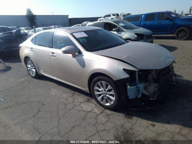 LEXUS ES 300H 2013 jthbw1gg9e2039065