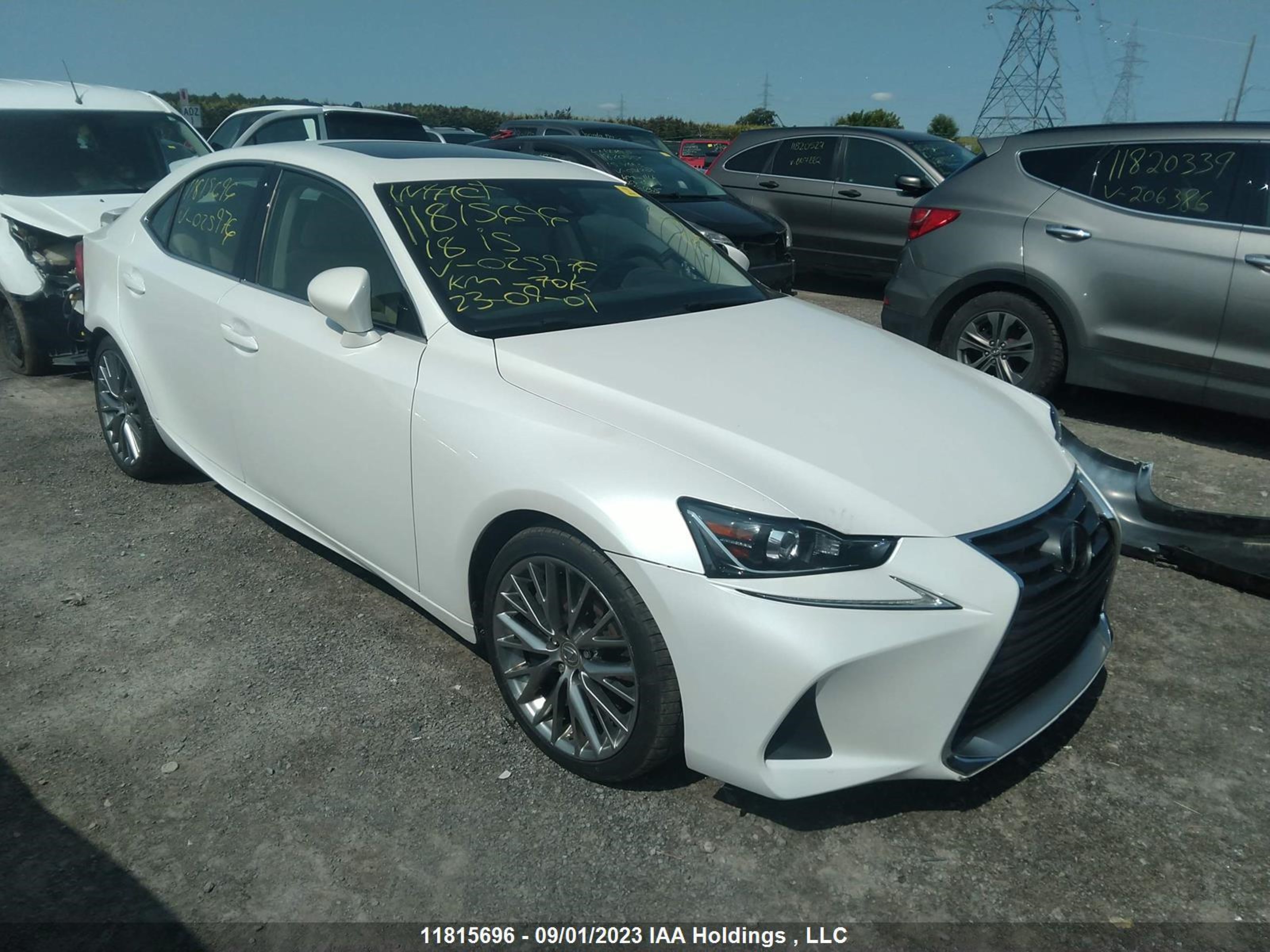 LEXUS IS 2018 jthc81d22j5025976