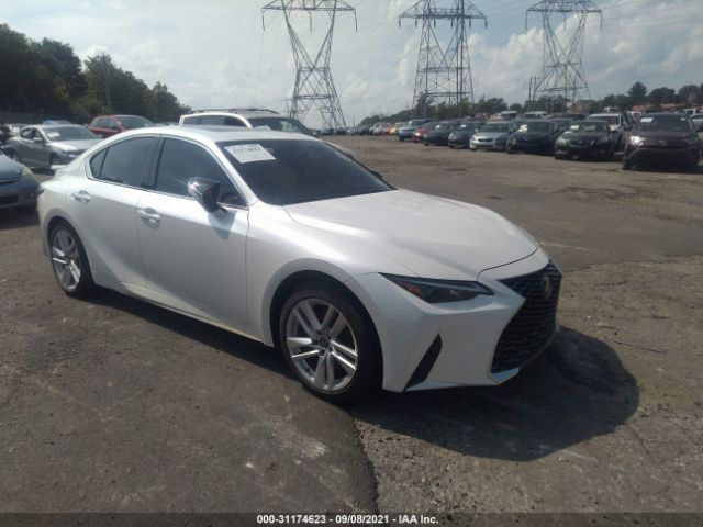 LEXUS IS 2021 jthc81f20m5043670