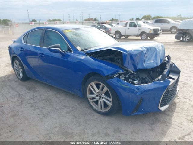 LEXUS IS 300 2021 jthca1d20m5114678