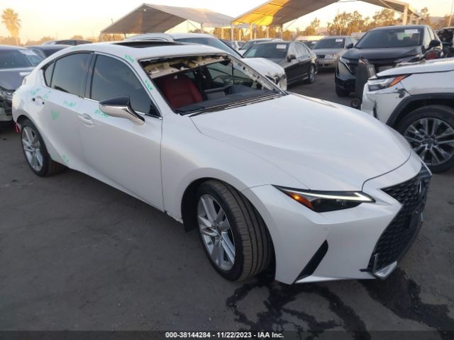 LEXUS IS 300 2021 jthca1d22m5109210