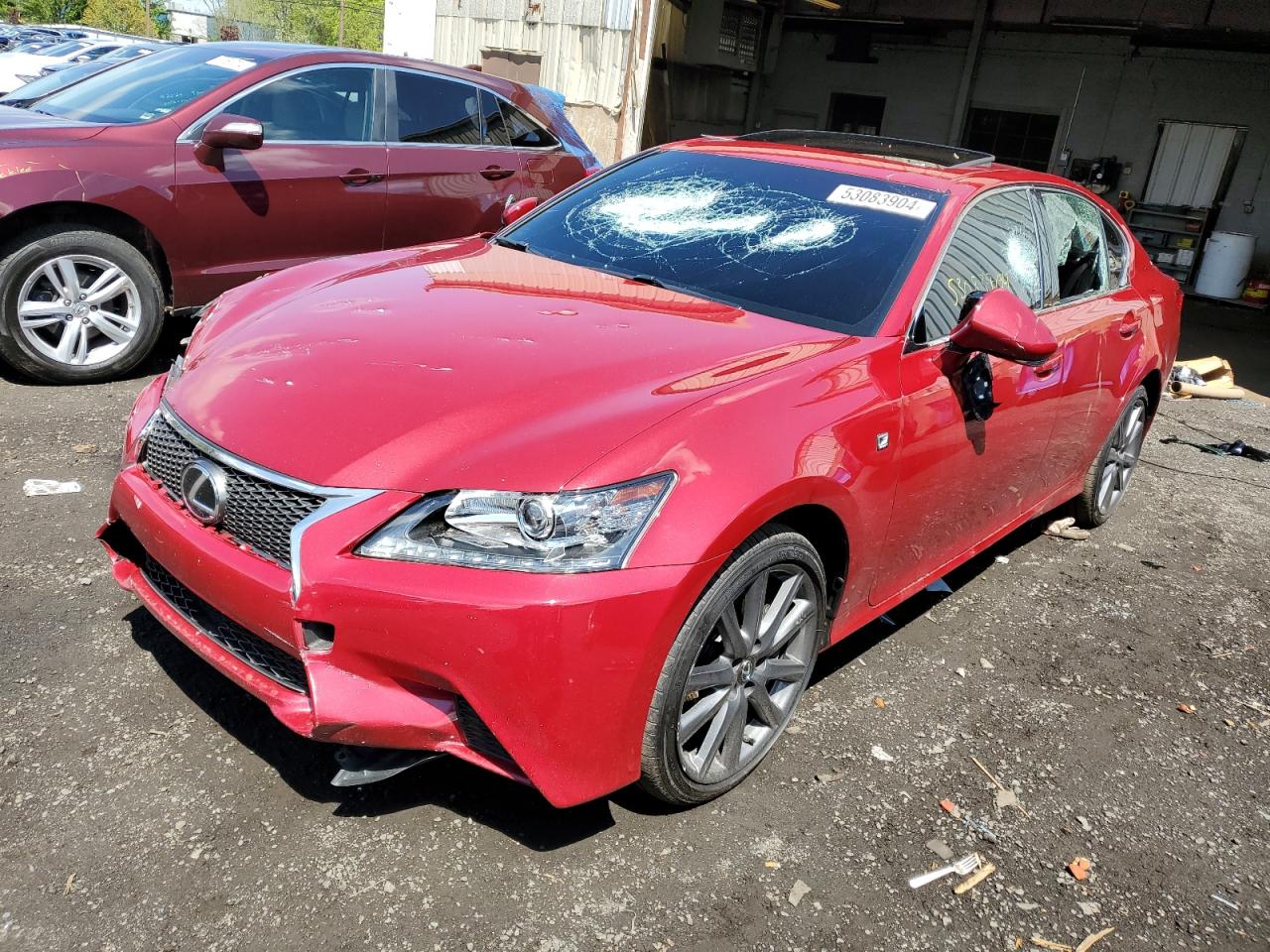 LEXUS GS 2015 jthce1bl3fa007697