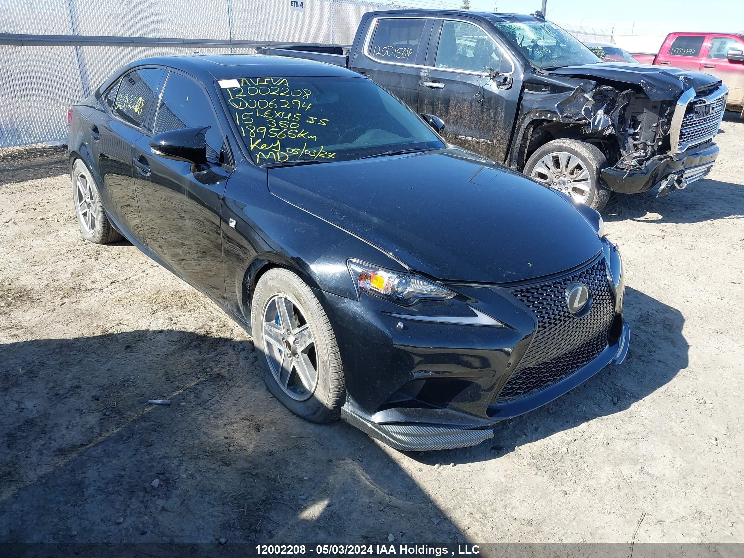 LEXUS IS 2015 jthce1d22f5006294