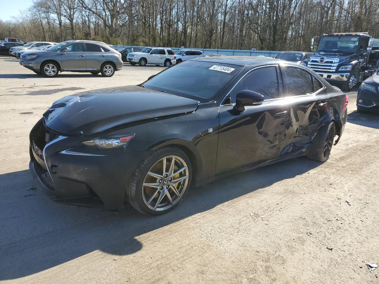 LEXUS IS 2016 jthce1d29g5012272