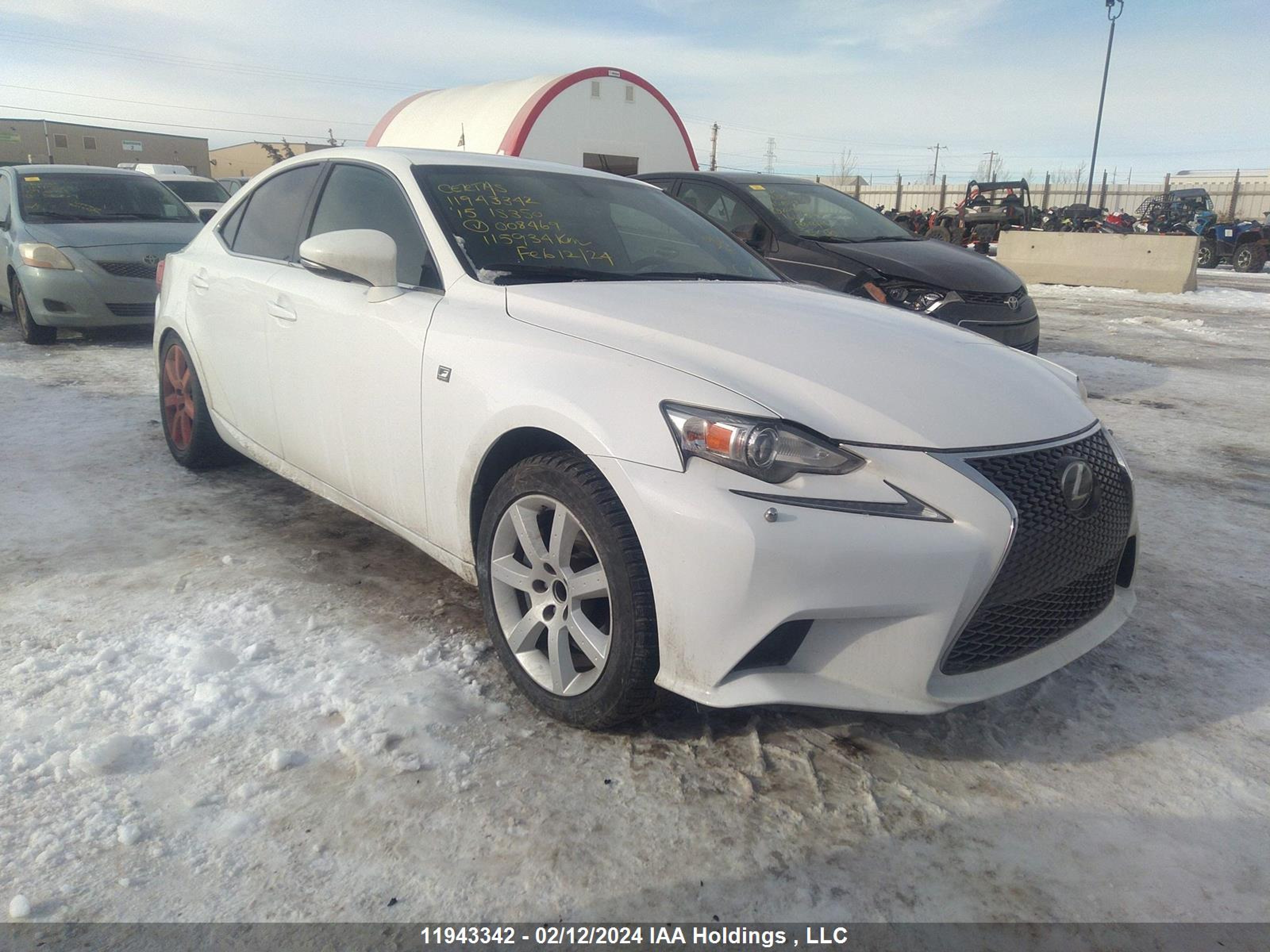 LEXUS IS 2015 jthce1d2xf5008469