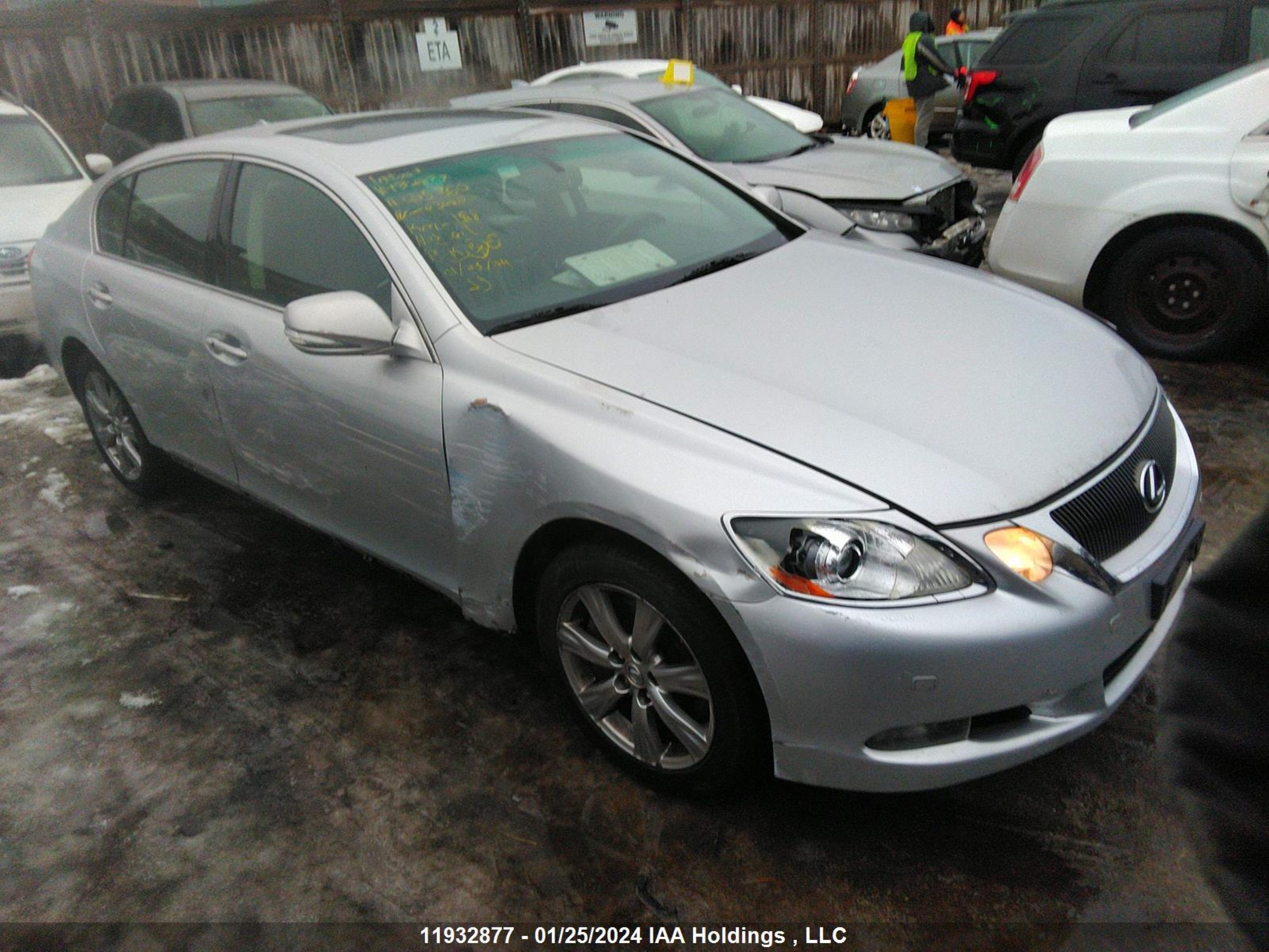 LEXUS GS 2011 jthce5ks5b0030820