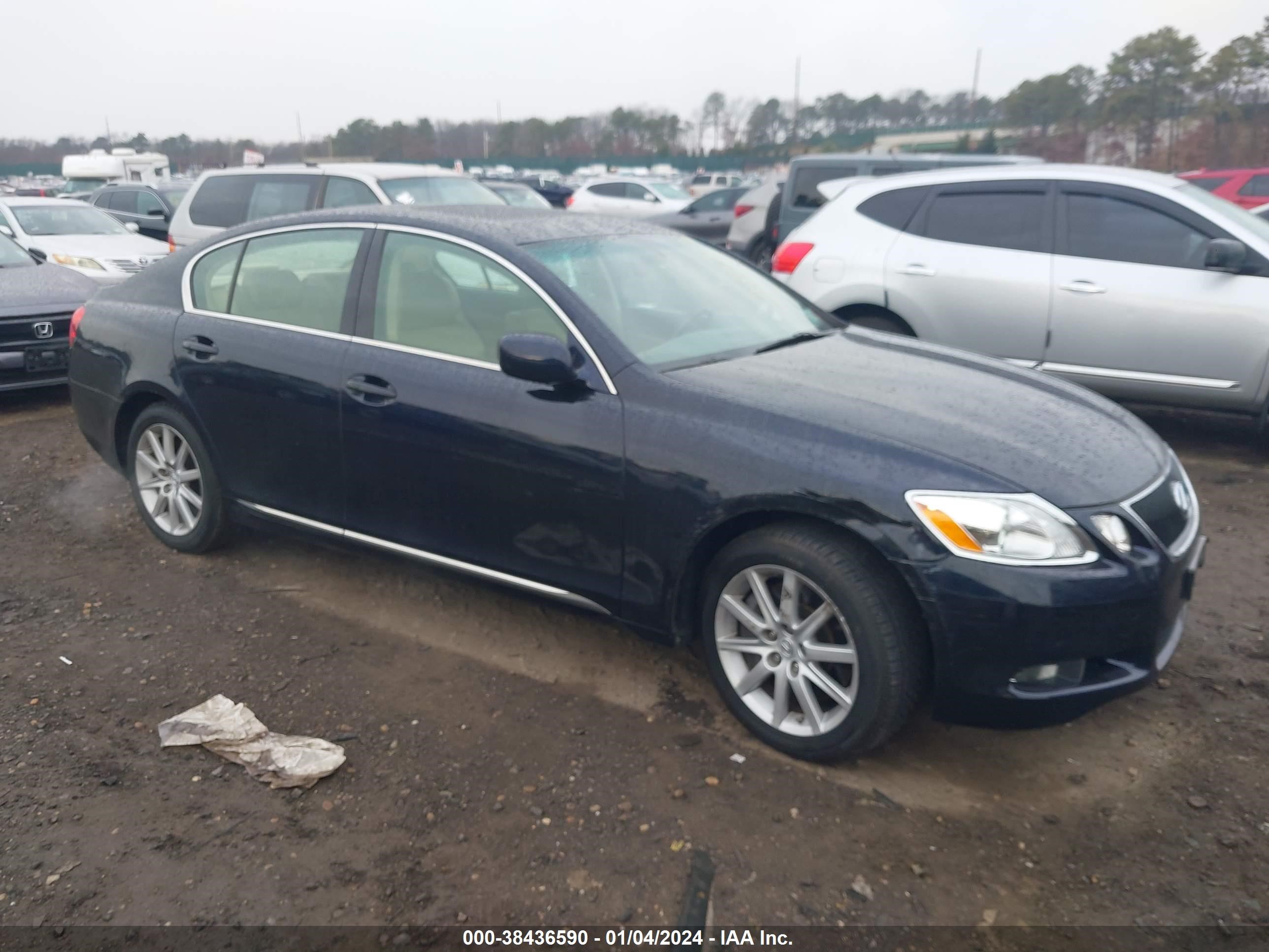 LEXUS GS 2007 jthce96s070007521