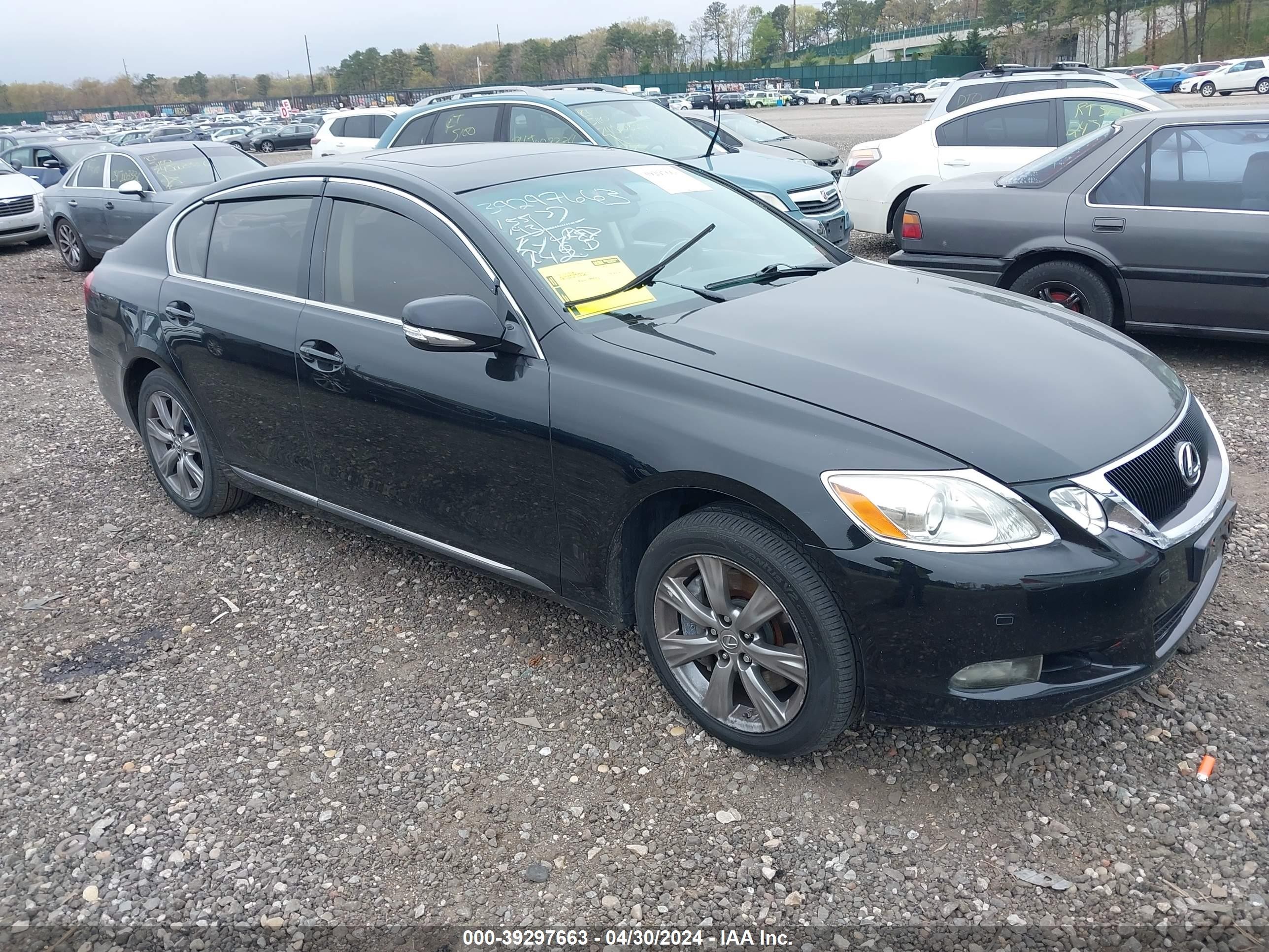 LEXUS GS 2008 jthce96s180021073