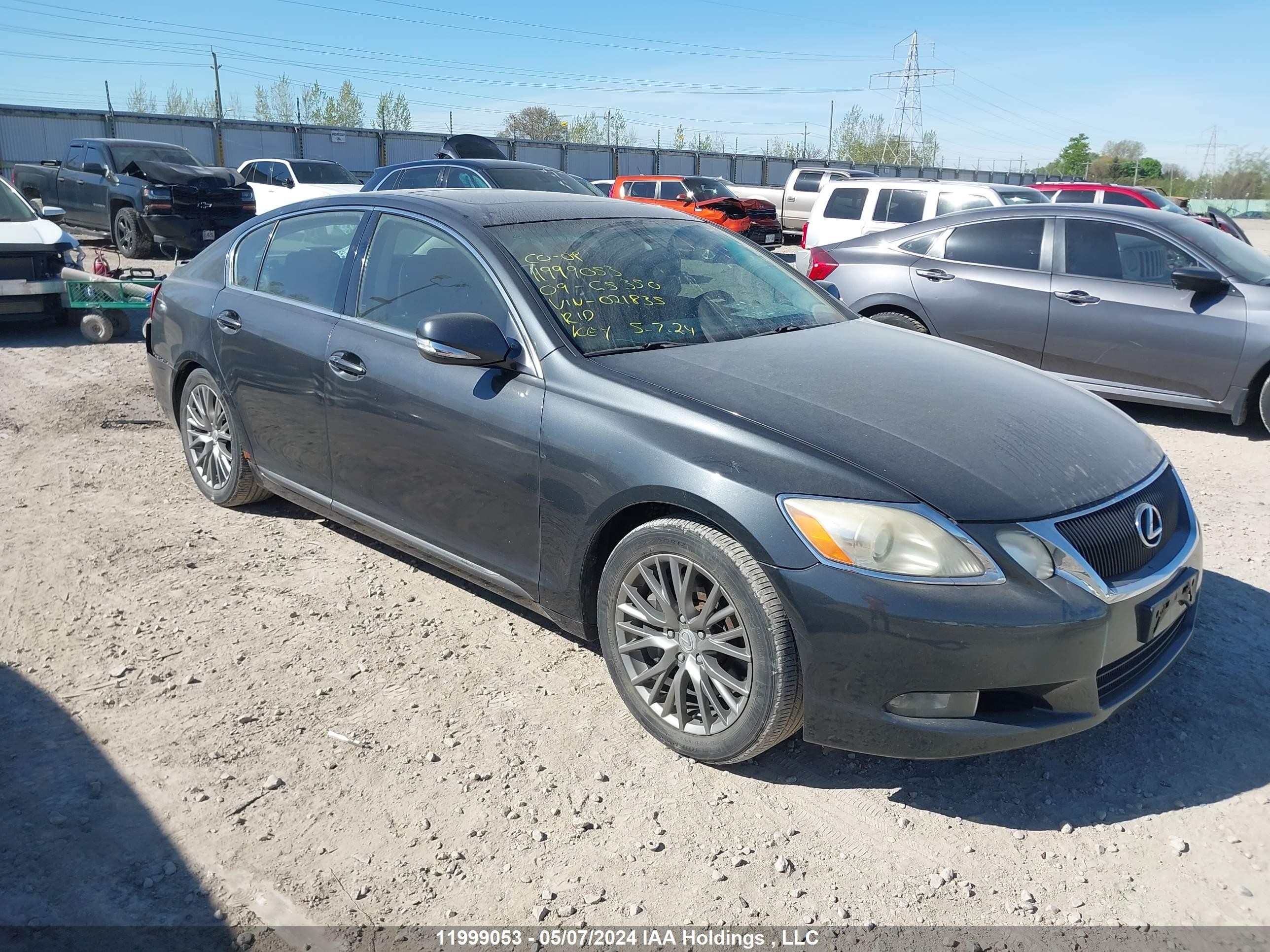 LEXUS GS 2009 jthce96s190021835