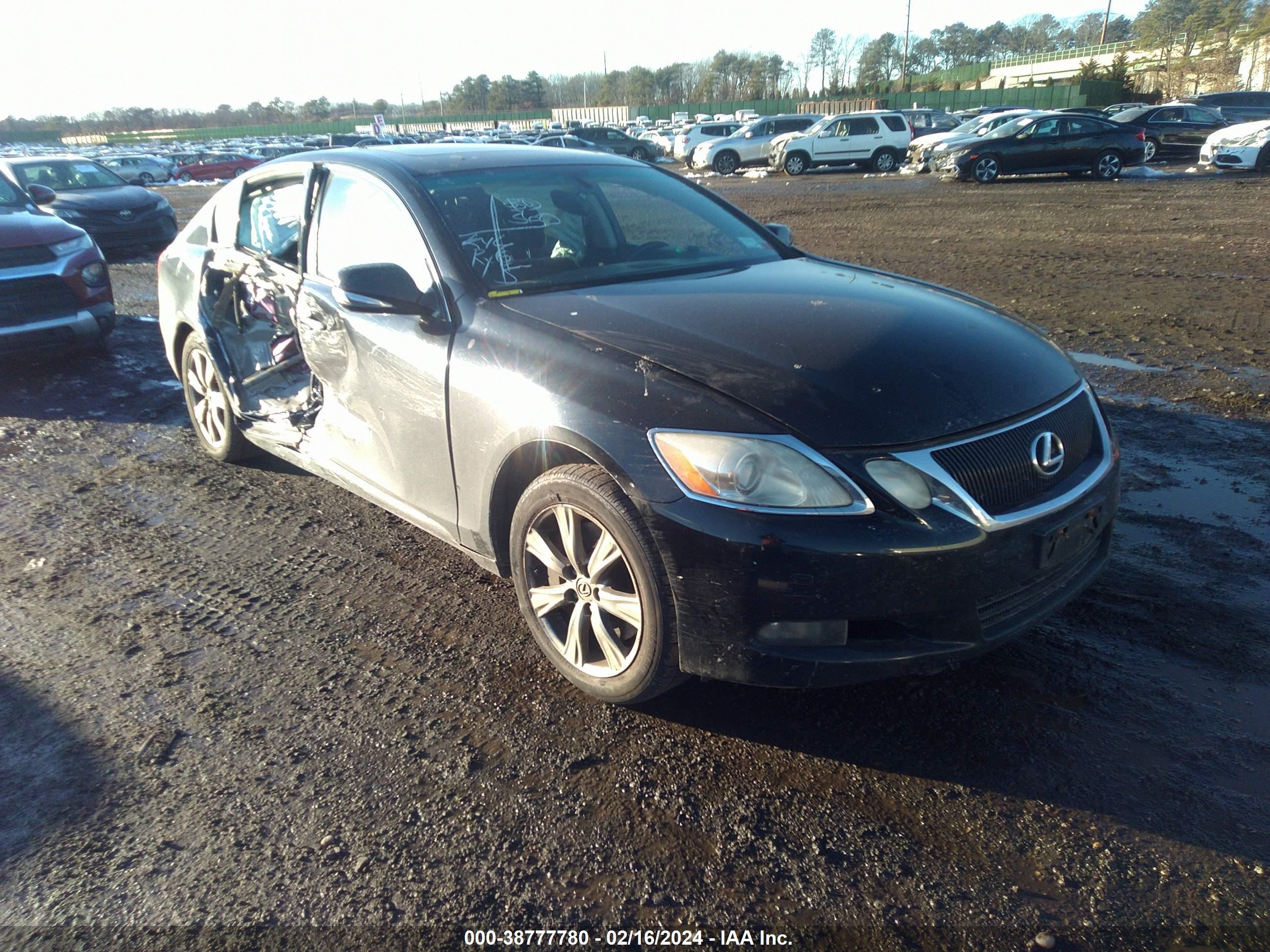 LEXUS GS 2009 jthce96s190023164