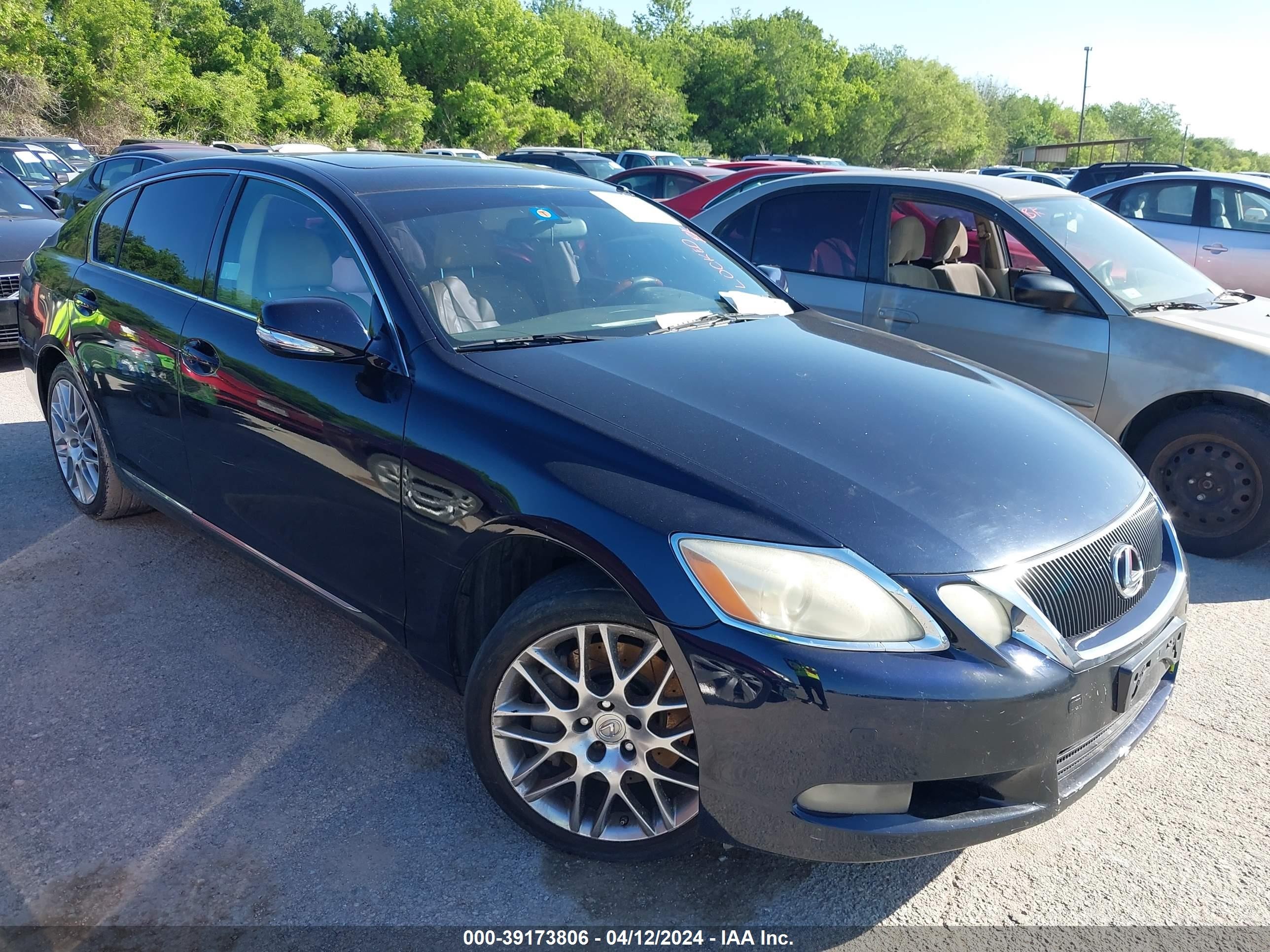 LEXUS GS 2008 jthce96s280017338