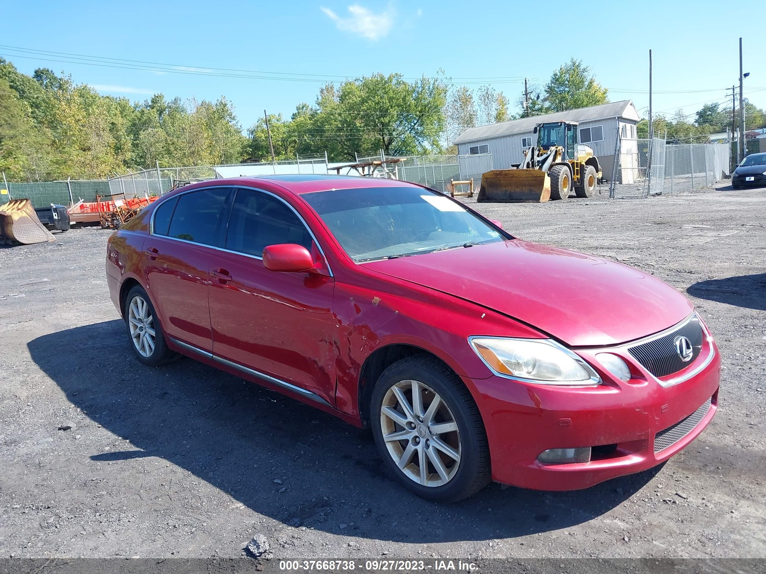 LEXUS GS 2007 jthce96s670005286