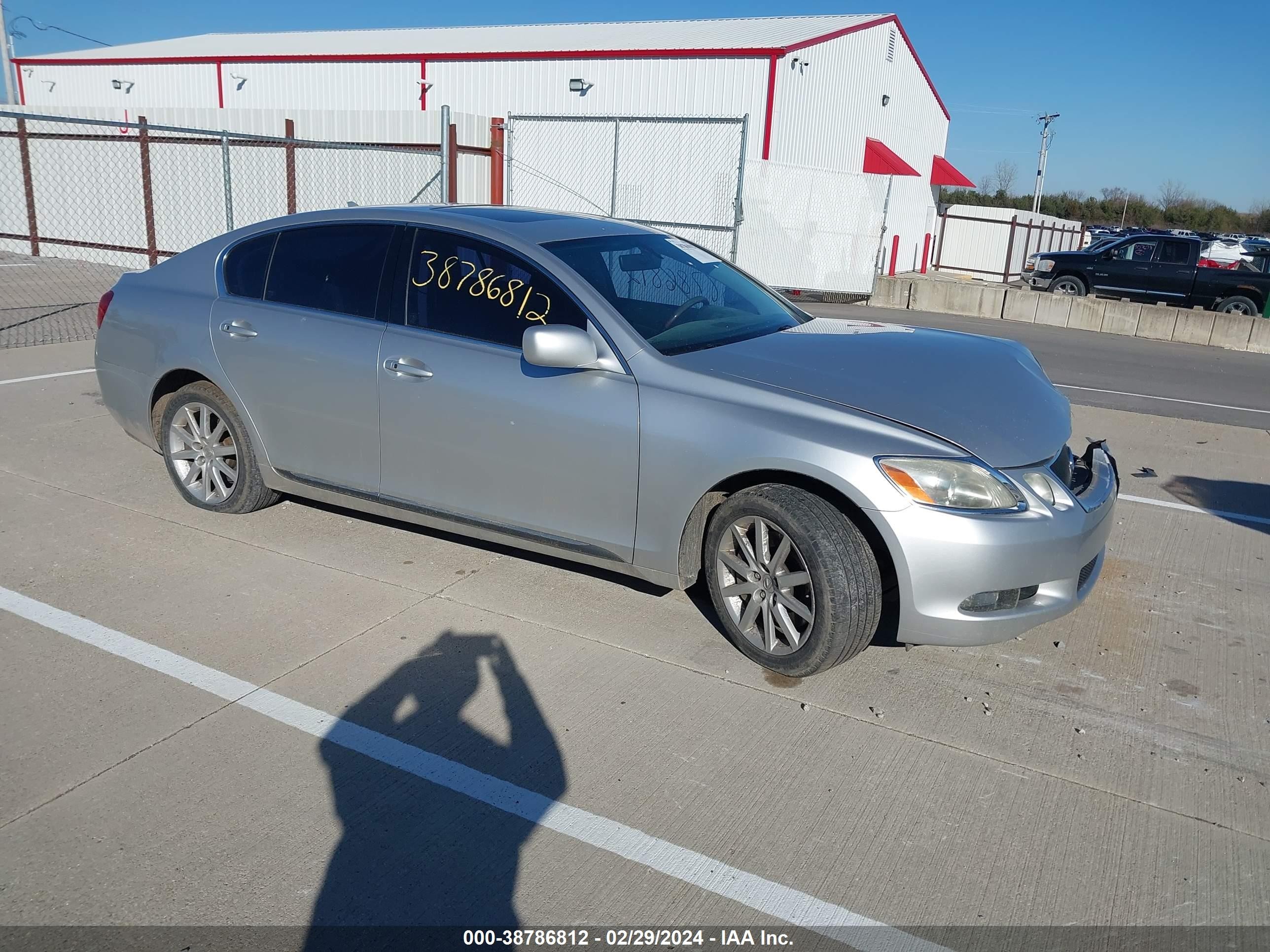 LEXUS GS 2007 jthce96s670005935