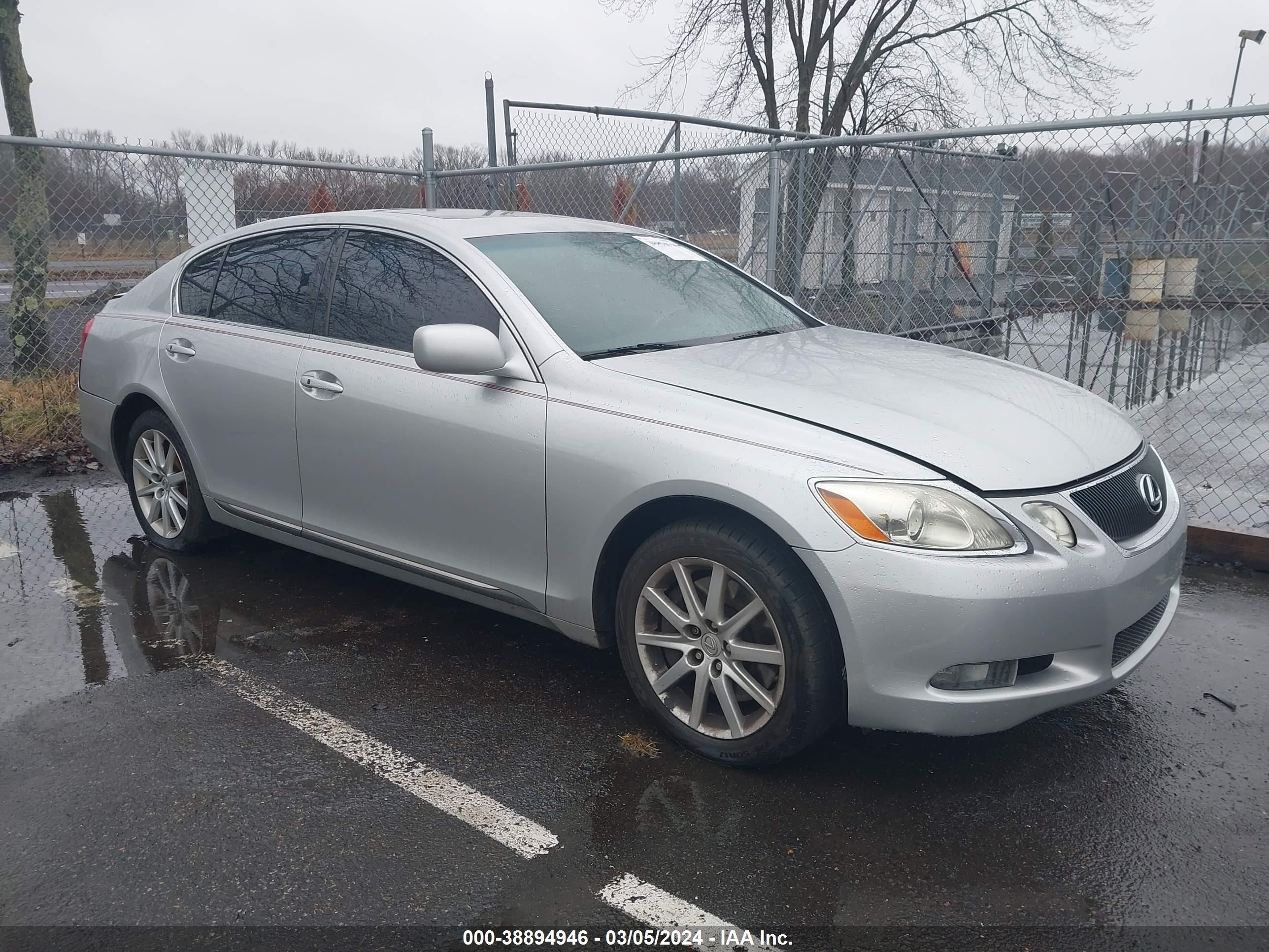 LEXUS GS 2007 jthce96s770009542