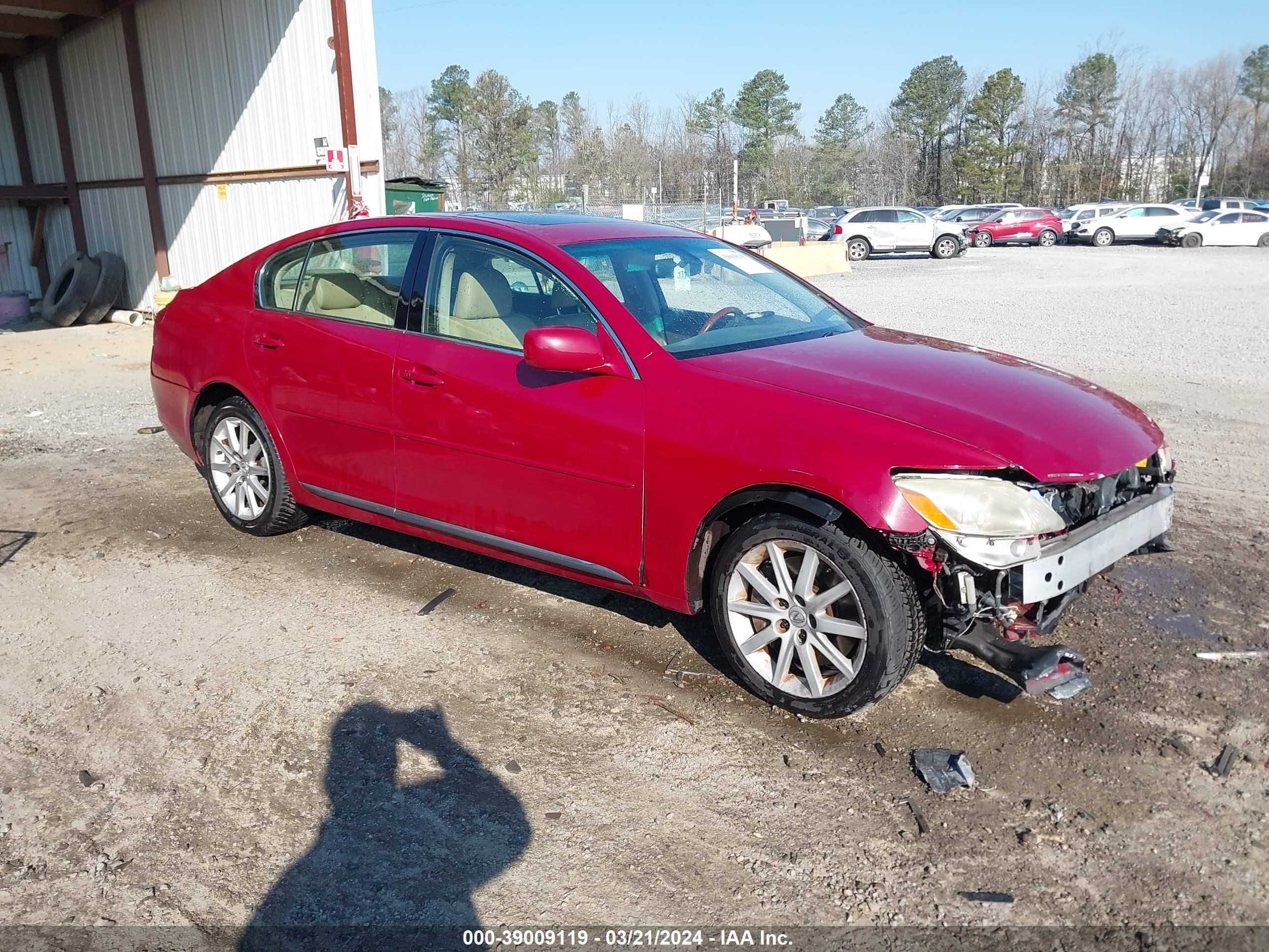 LEXUS GS 2007 jthce96s970009543