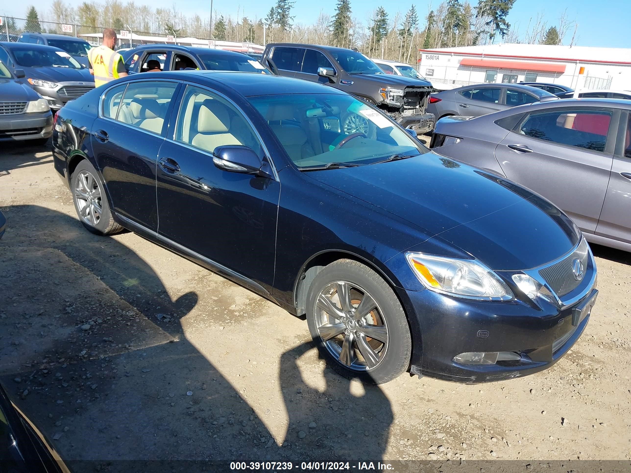 LEXUS GS 2008 jthce96s980017546