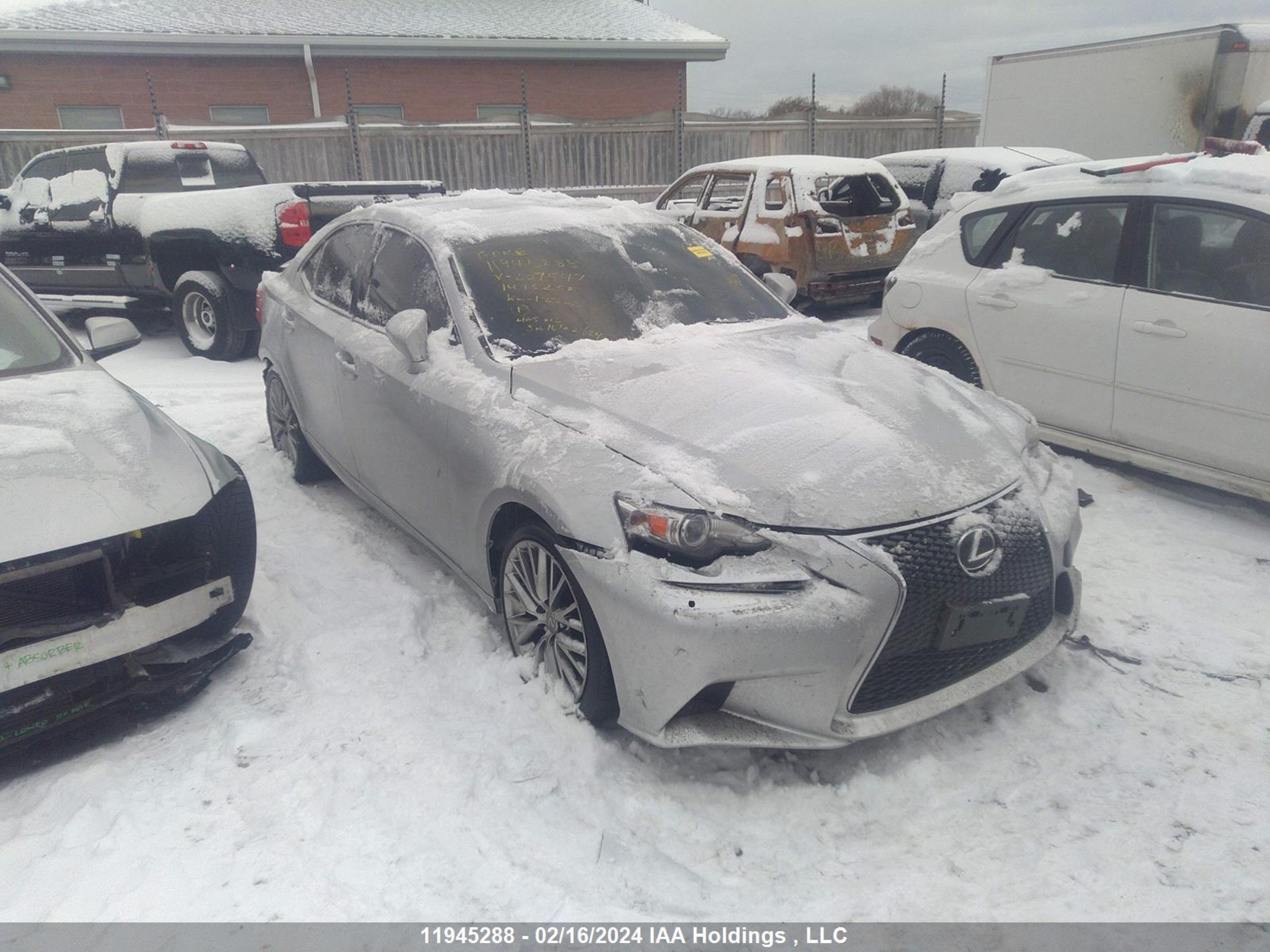 LEXUS IS 2014 jthcf1d25e5007547