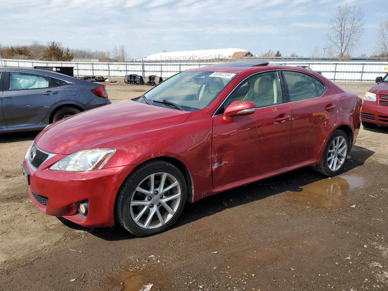 LEXUS IS 2012 jthcf5c25c5055846