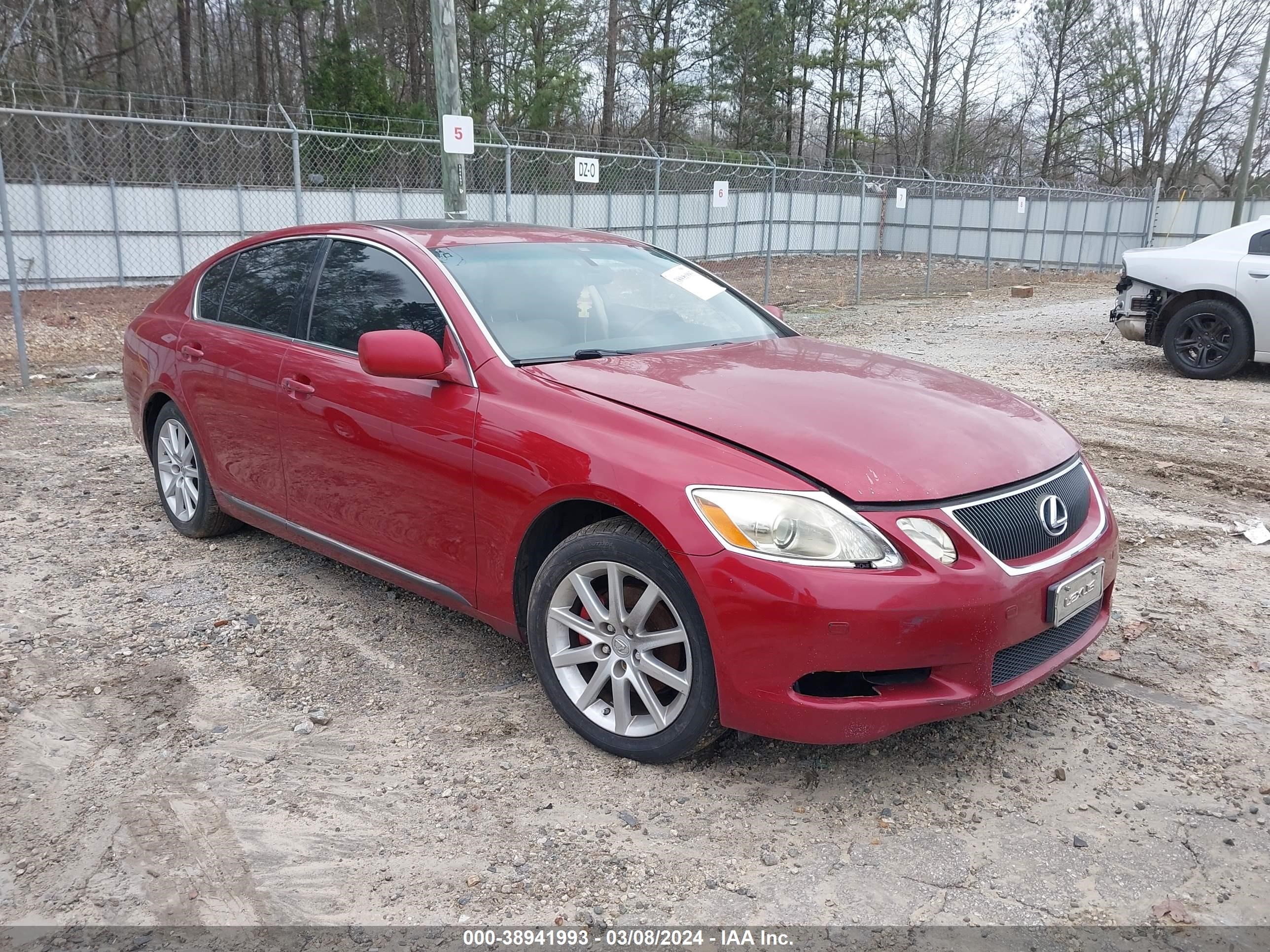 LEXUS GS 300 2006 jthch96s260020552