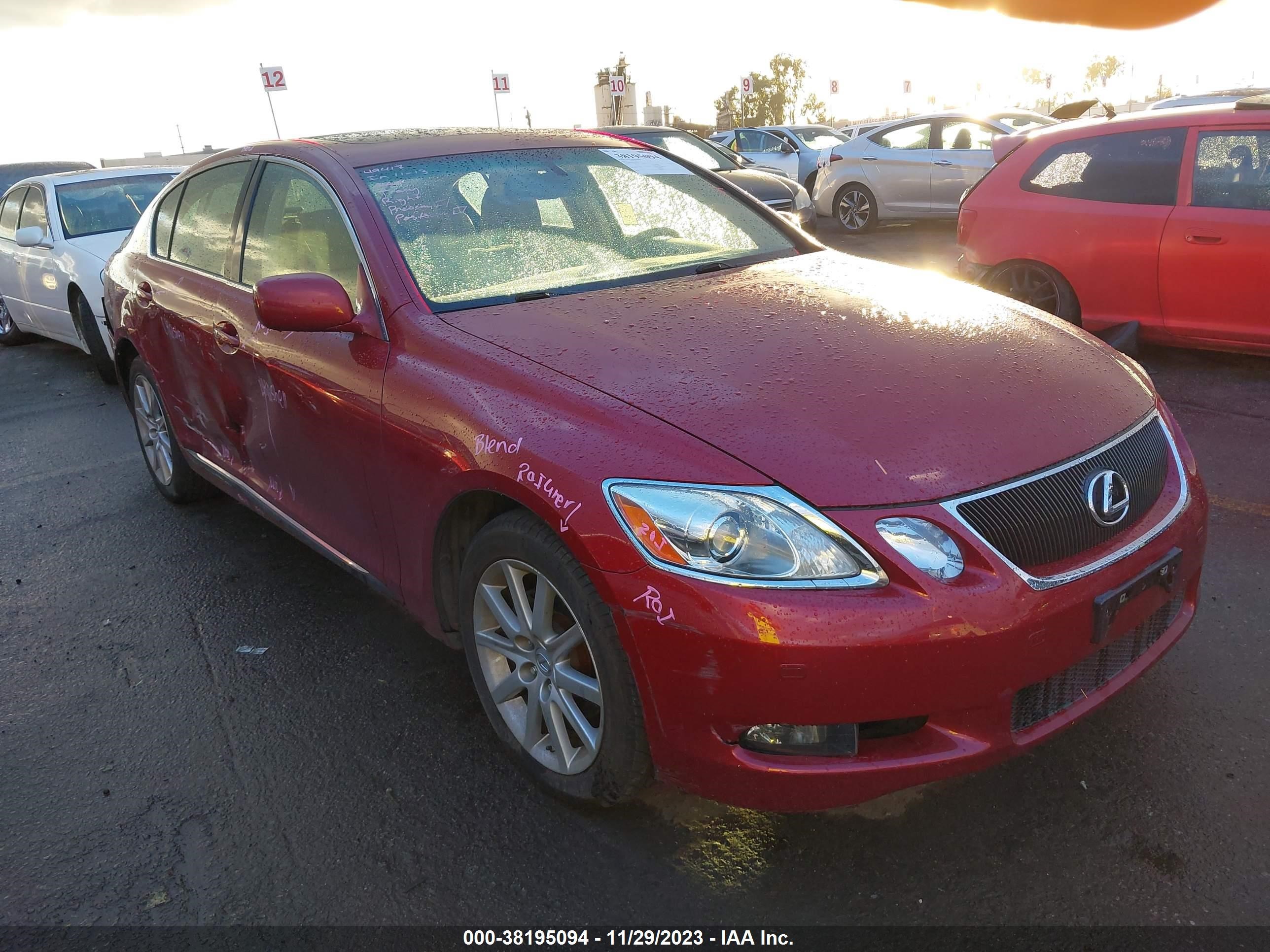 LEXUS GS 300 2006 jthch96s560014065