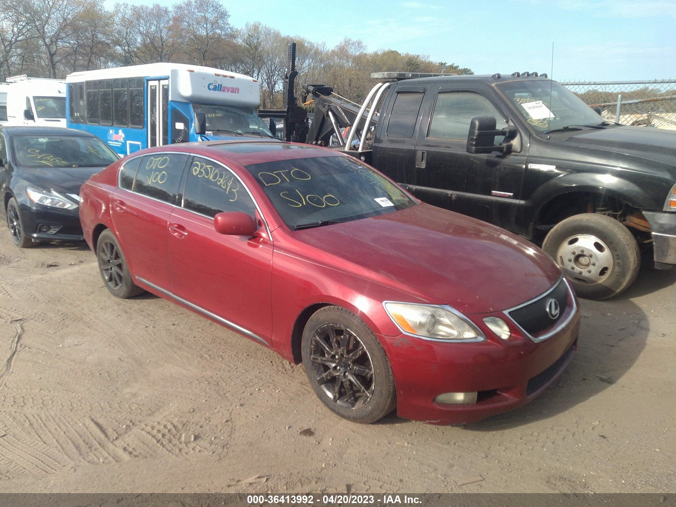 LEXUS GS 300 2006 jthch96sx60005104