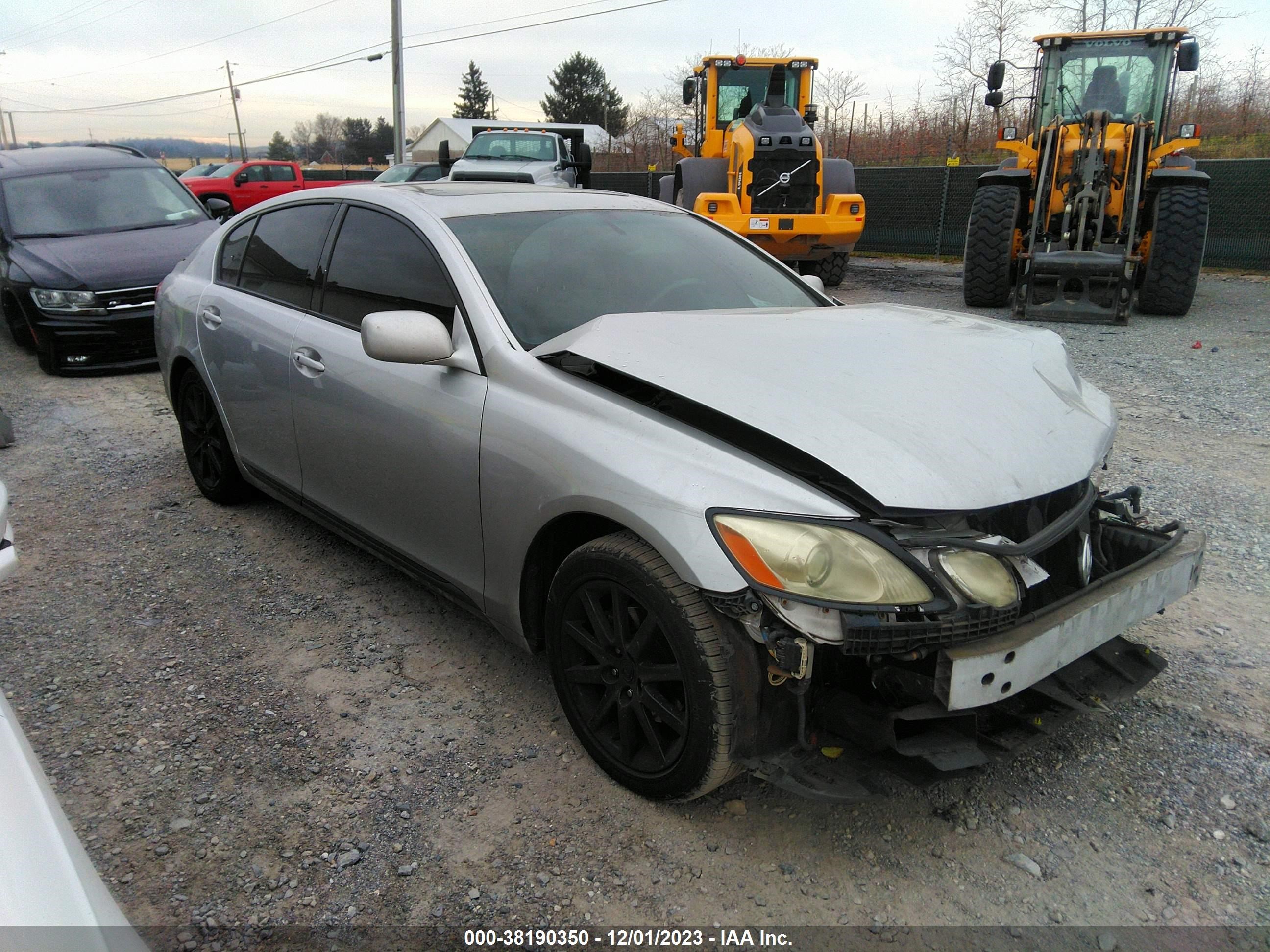 LEXUS GS 300 2006 jthch96sx60017060